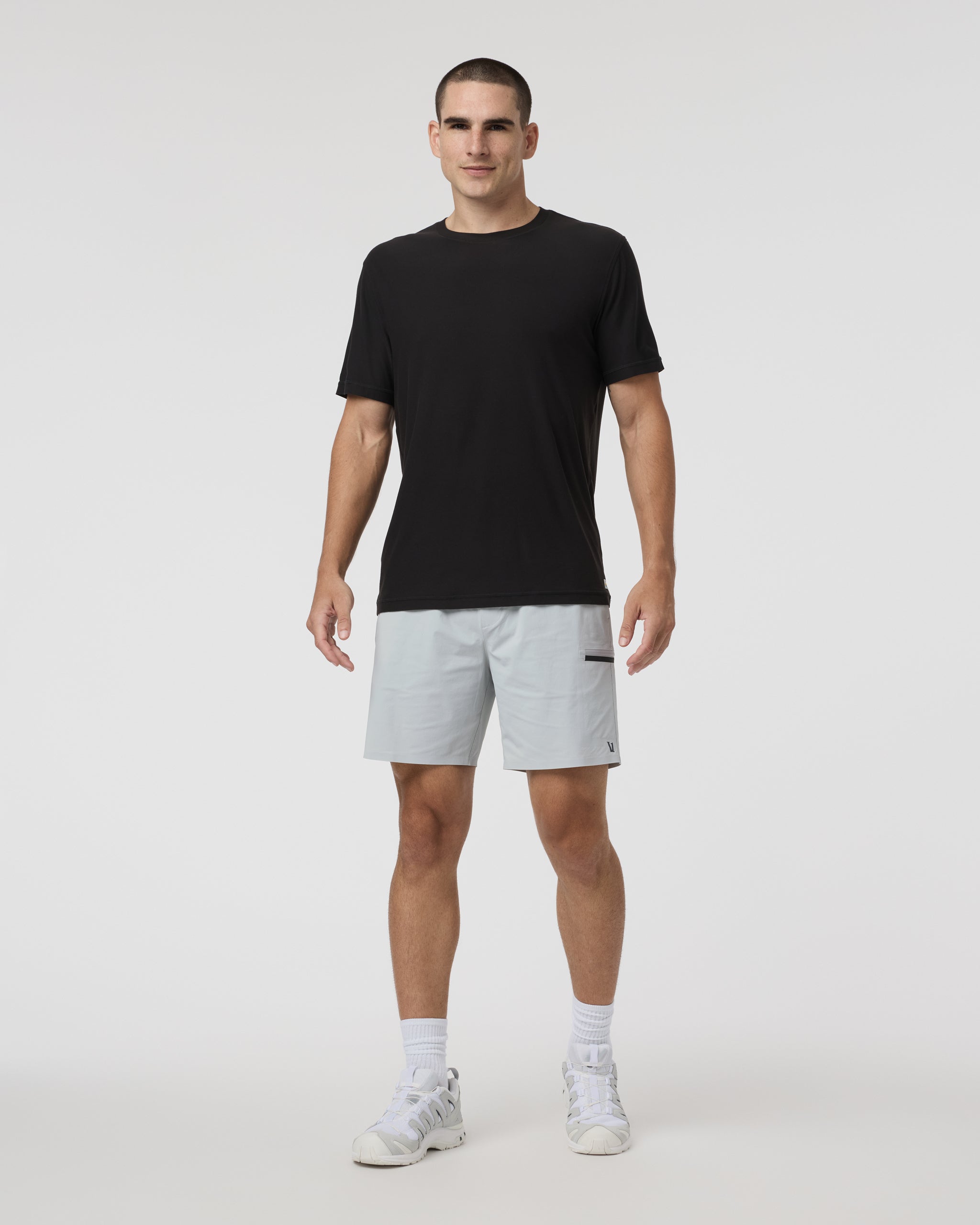 Grafton Short Lined 7 | Sky Grey - Image 4