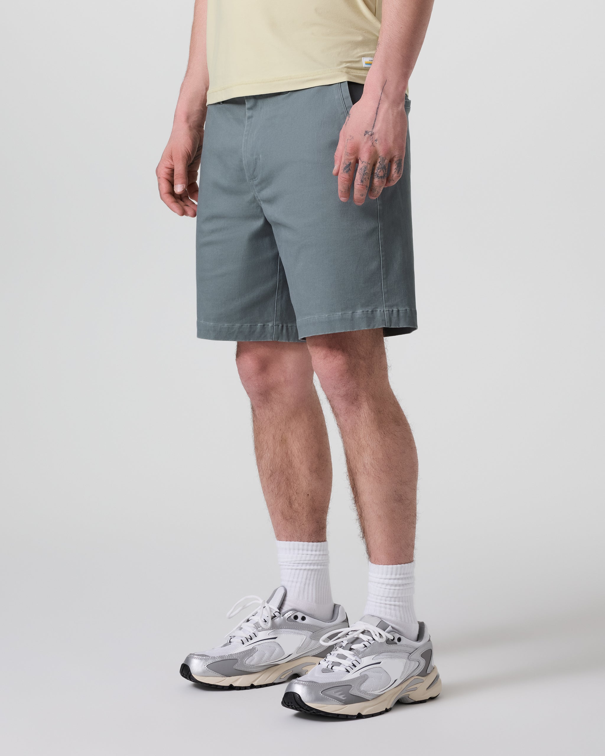 Fletcher Chino Short 8 | Dusty Blue - Image 4