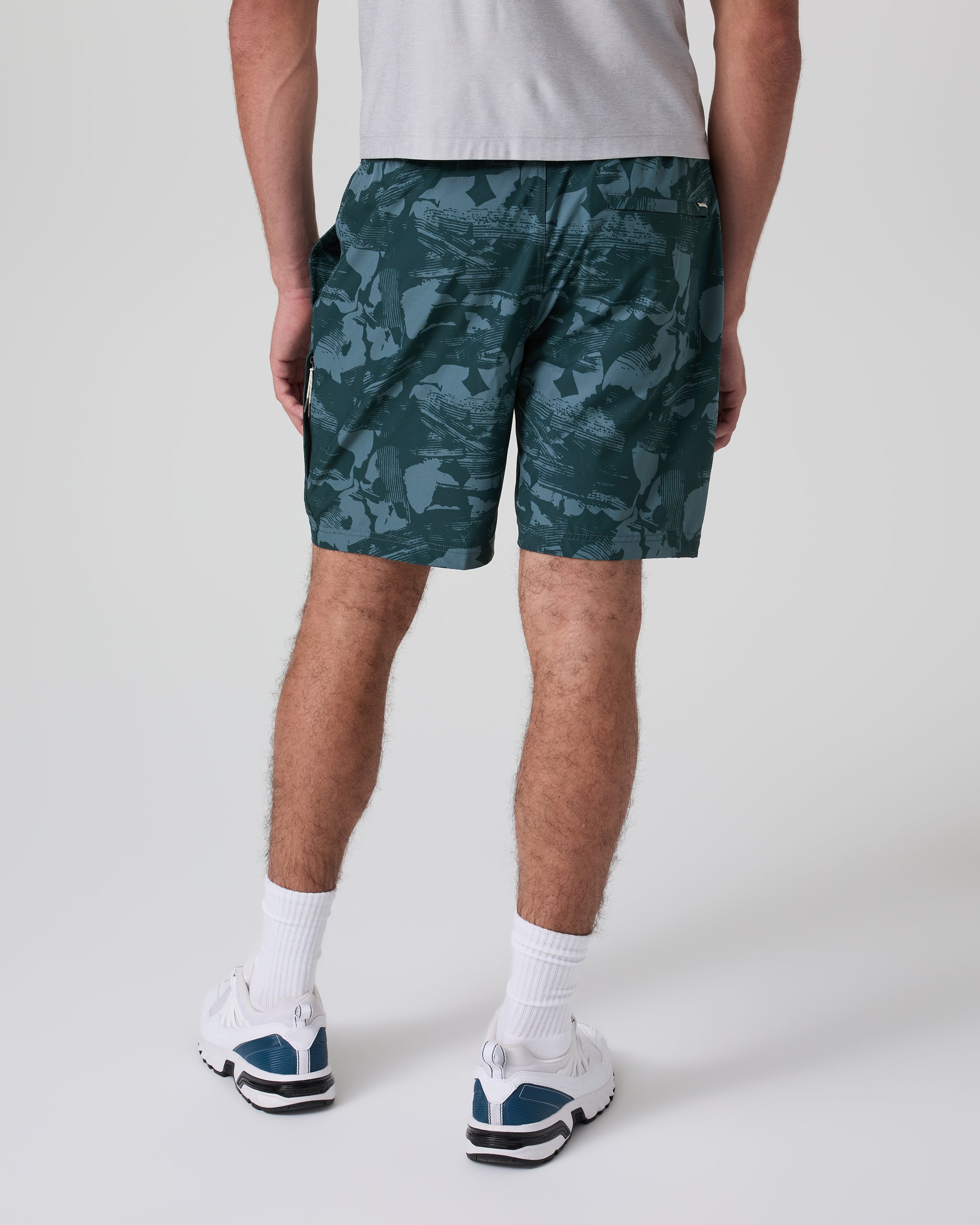 Banks Session Short Unlined 7 | Deep Sea Painted - Image 3