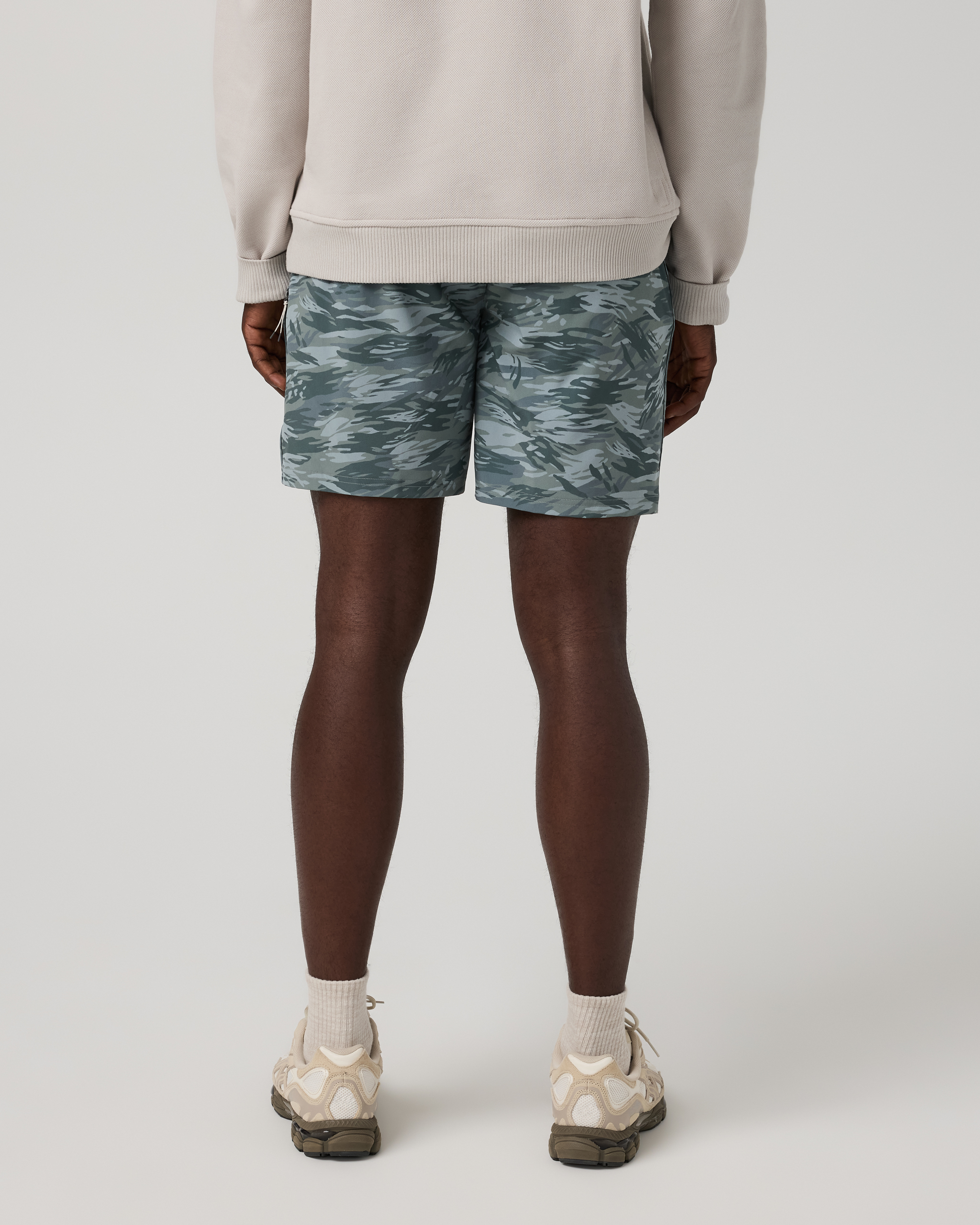 Banks Session Short Unlined 7 | Misty Blue Riptide Camo - Image 5