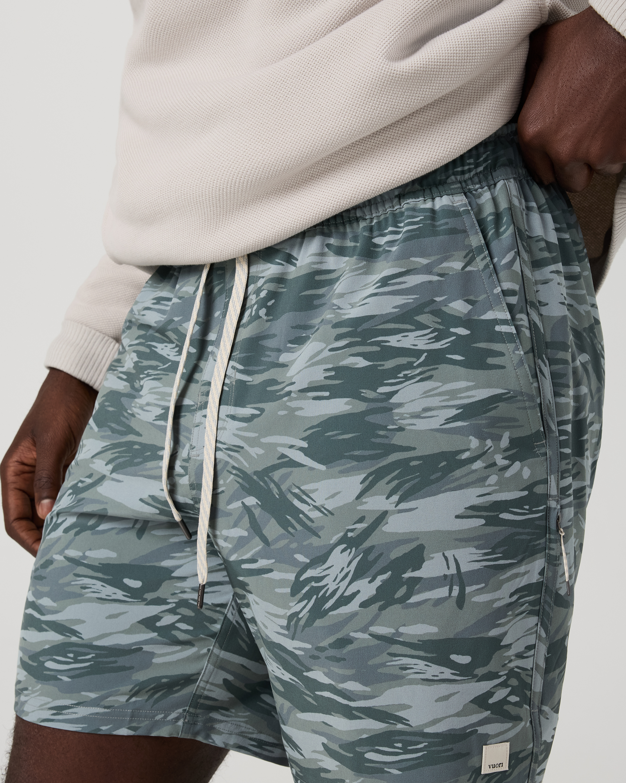 Banks Session Short Unlined 7 | Misty Blue Riptide Camo - Image 2