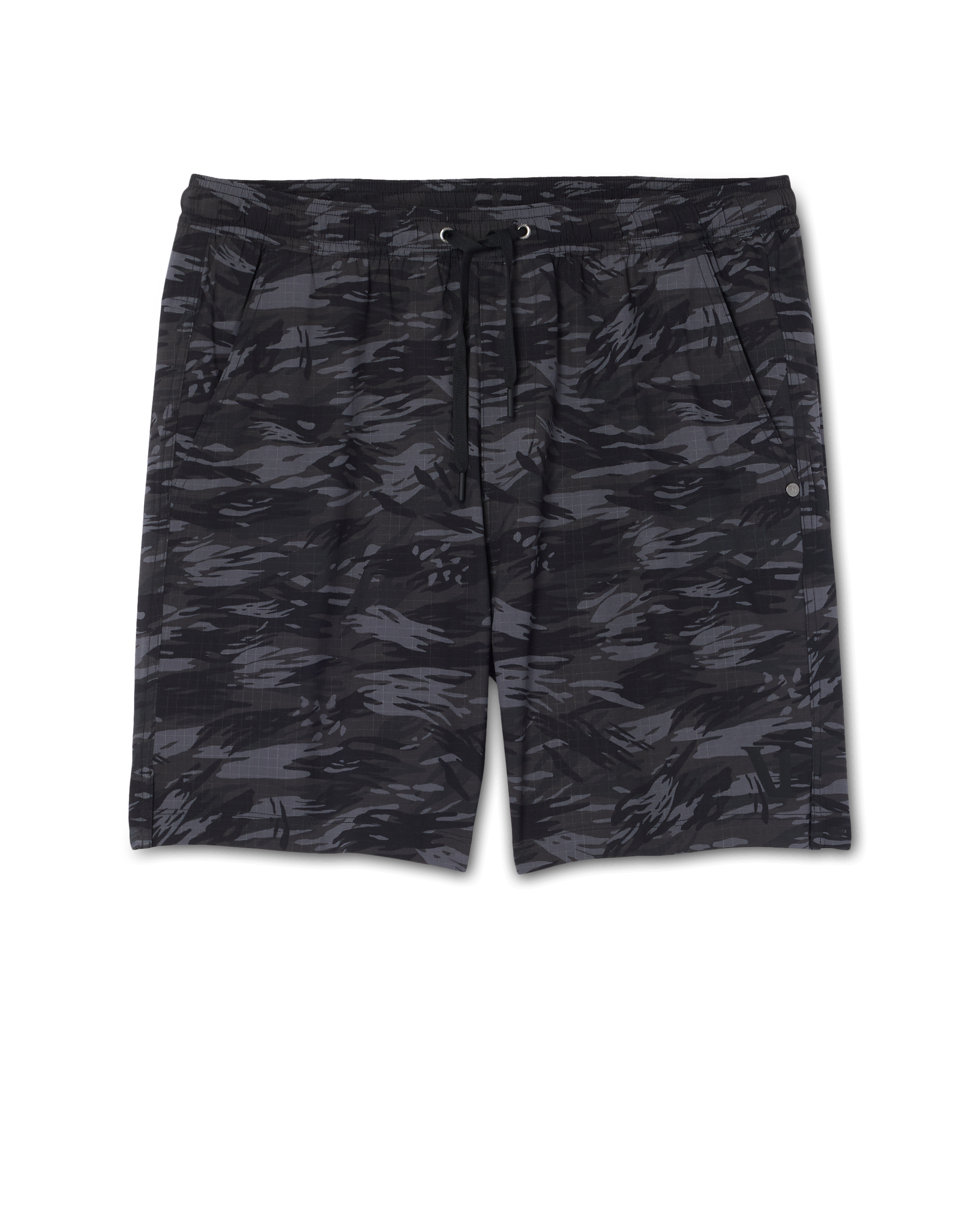 Vuori HardKore Short Lined 7 | Black Riptide Camo - Image 7