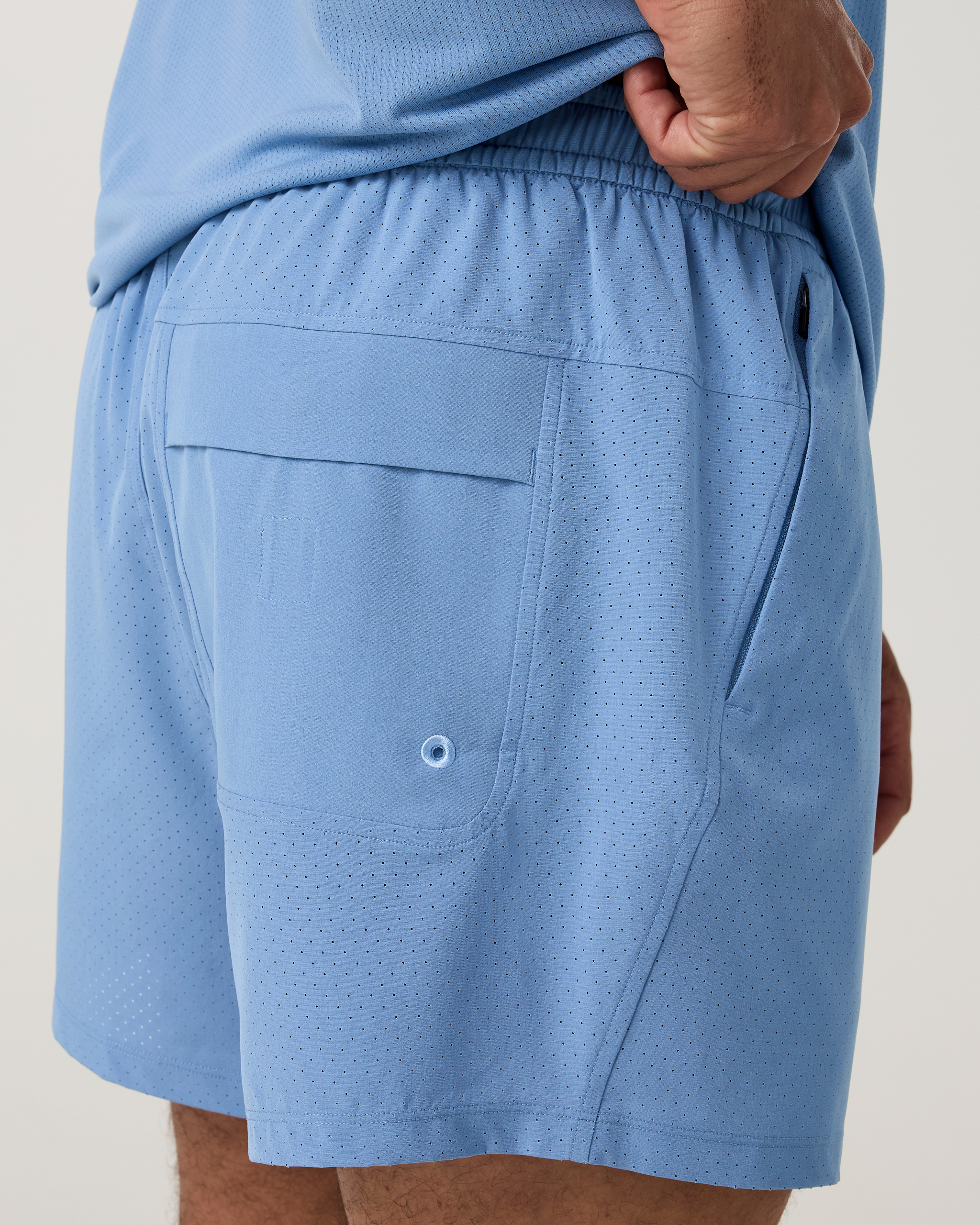Kore Breathe Short Lined 5 | Isle Blue - Image 4
