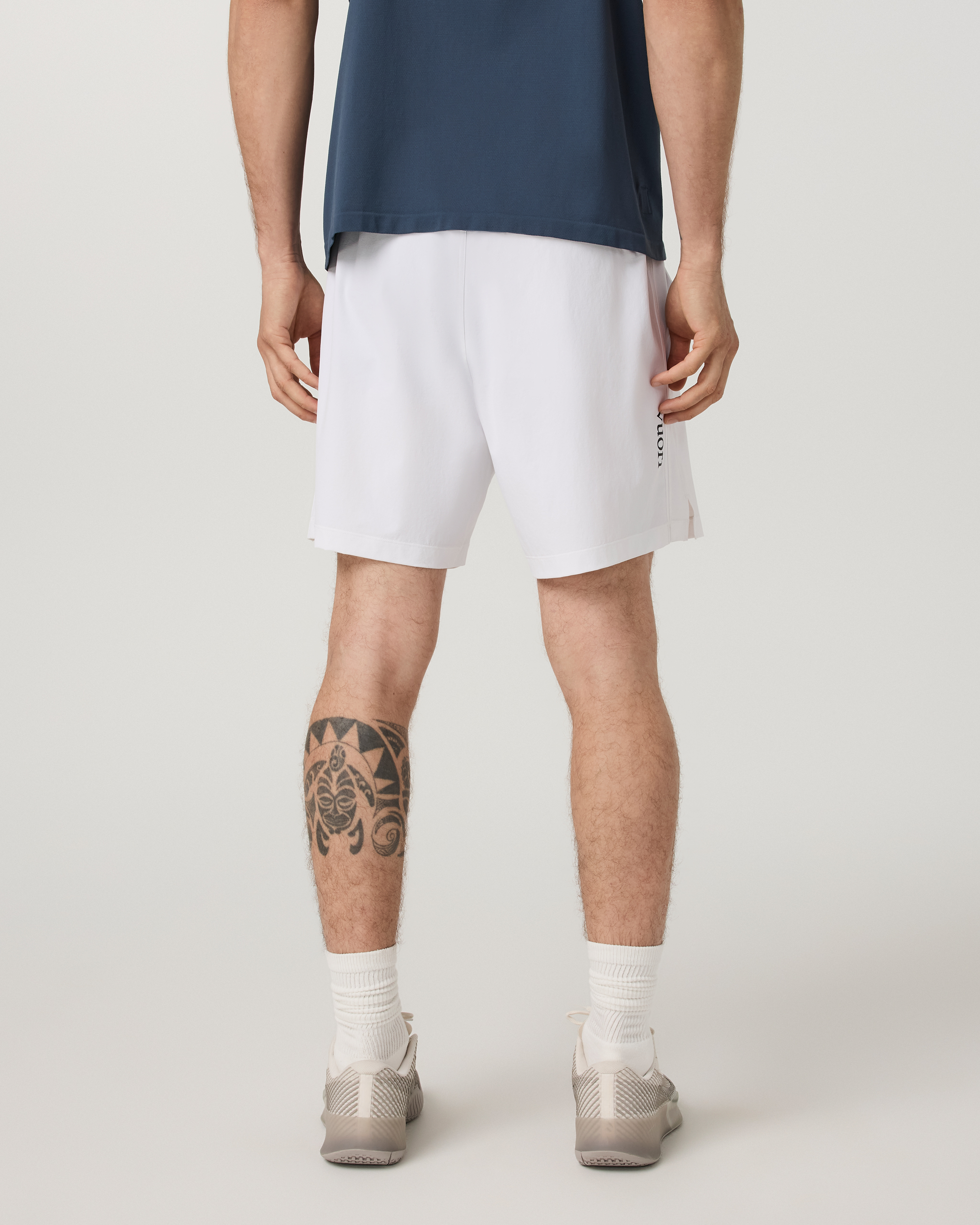 Crosscourt Pro Short Unlined 7 | White - Image 5