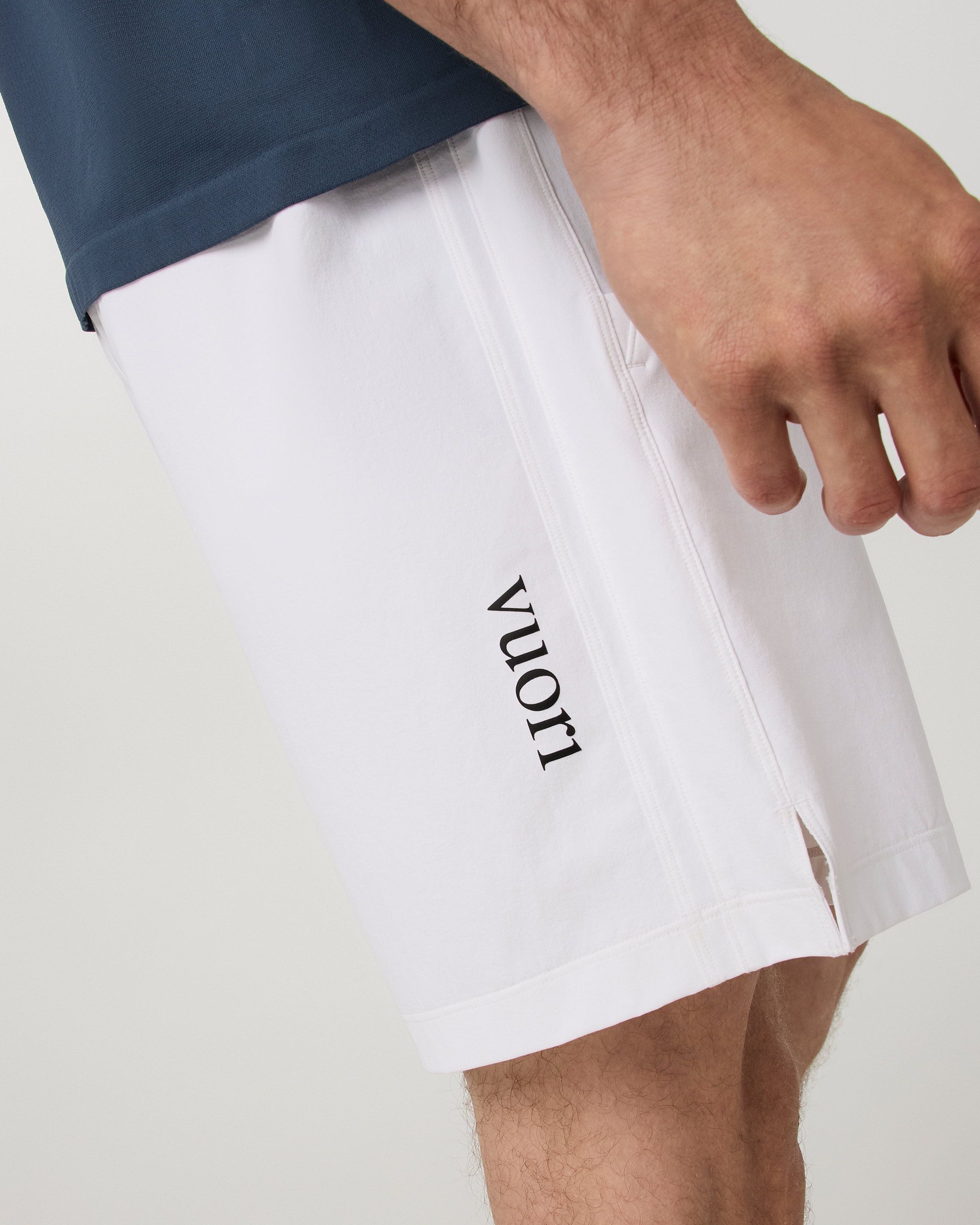 Crosscourt Pro Short Unlined 7 | White - Image 4