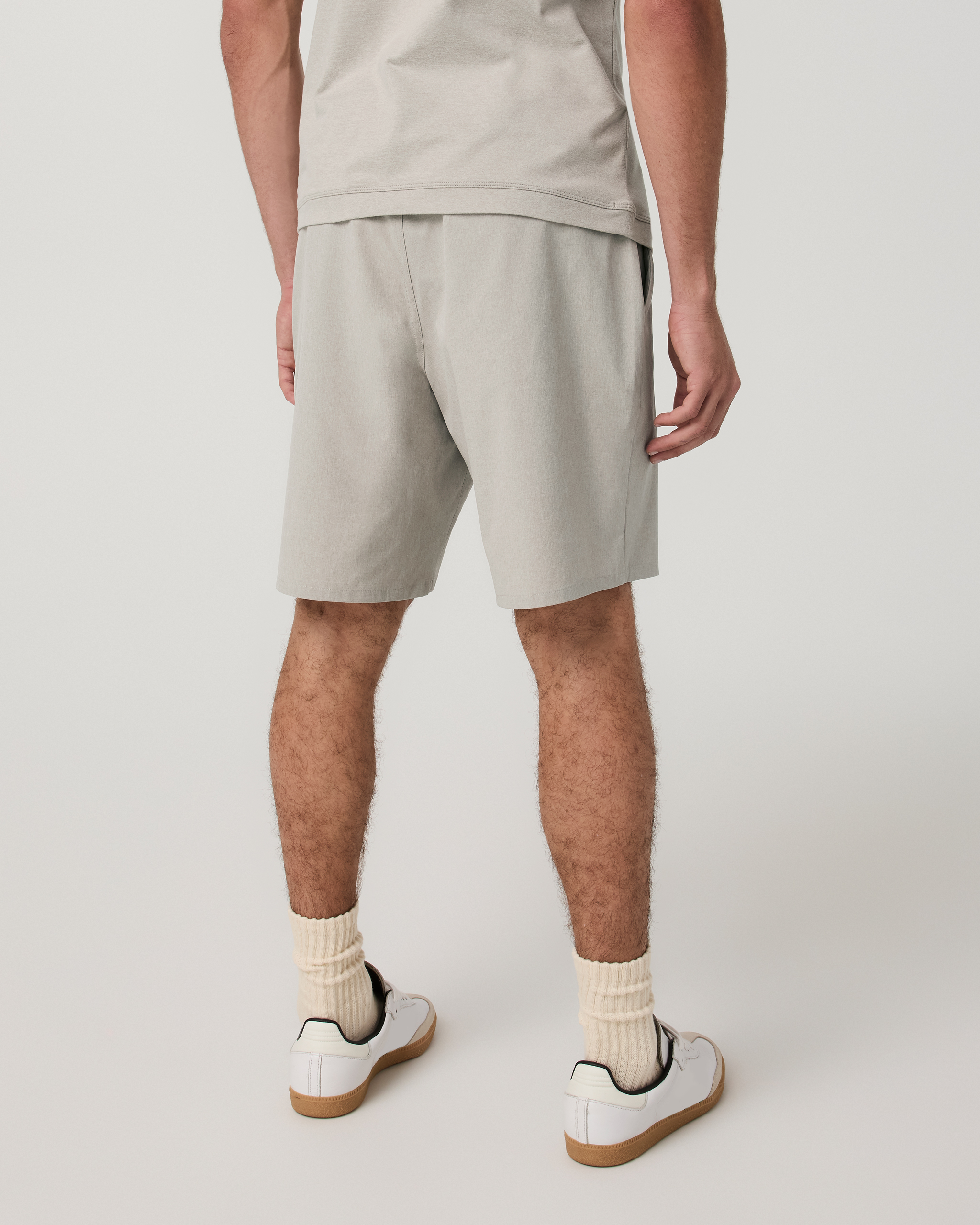 Aim Short 8 | Khaki Linen Texture - Image 5