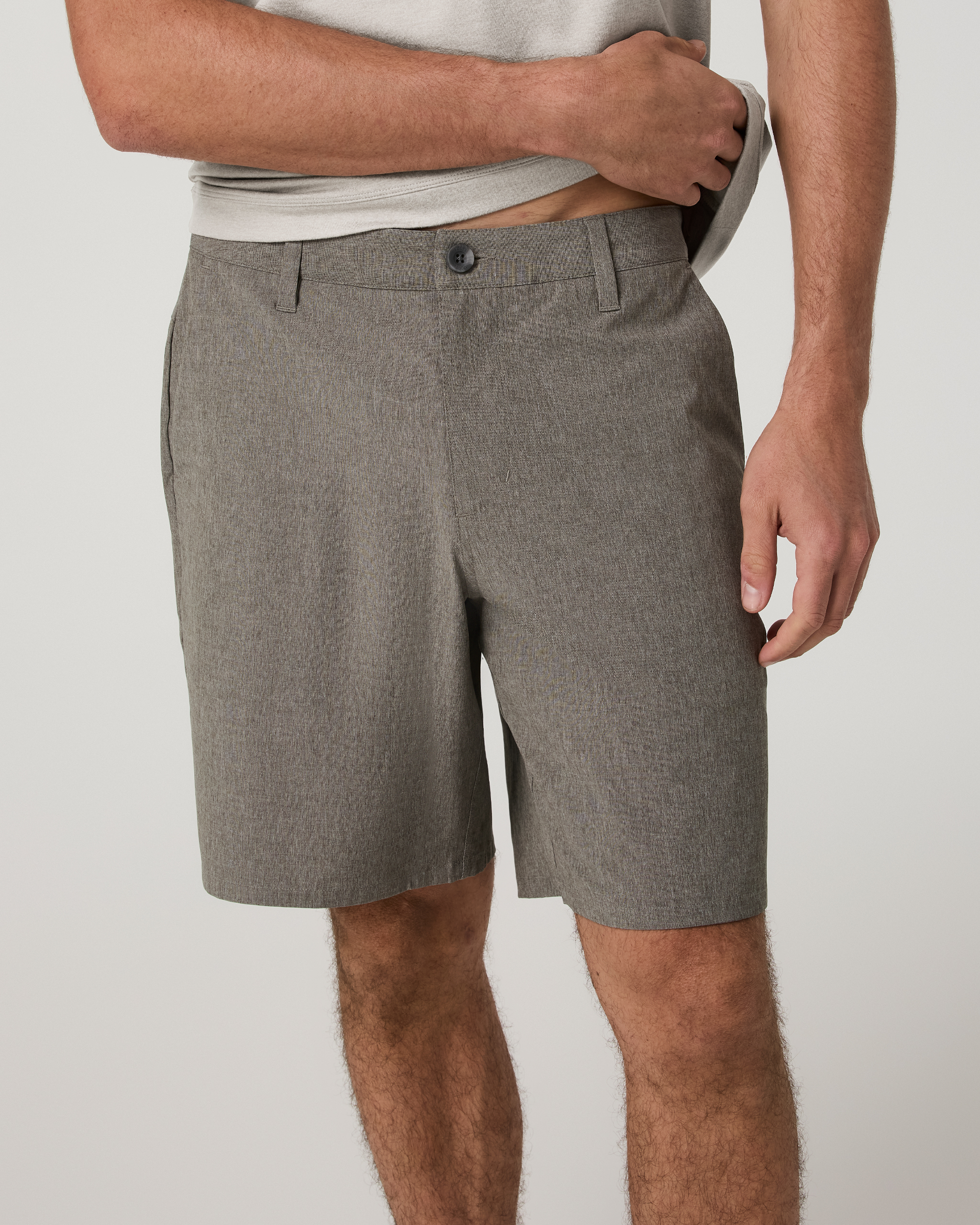 Aim Short 8 | Oregano Linen Texture