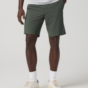 Aim Short 8 | River Rock Slub Stripe