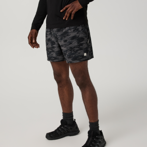 Banks Session Short Unlined 5 | Black Riptide Camo