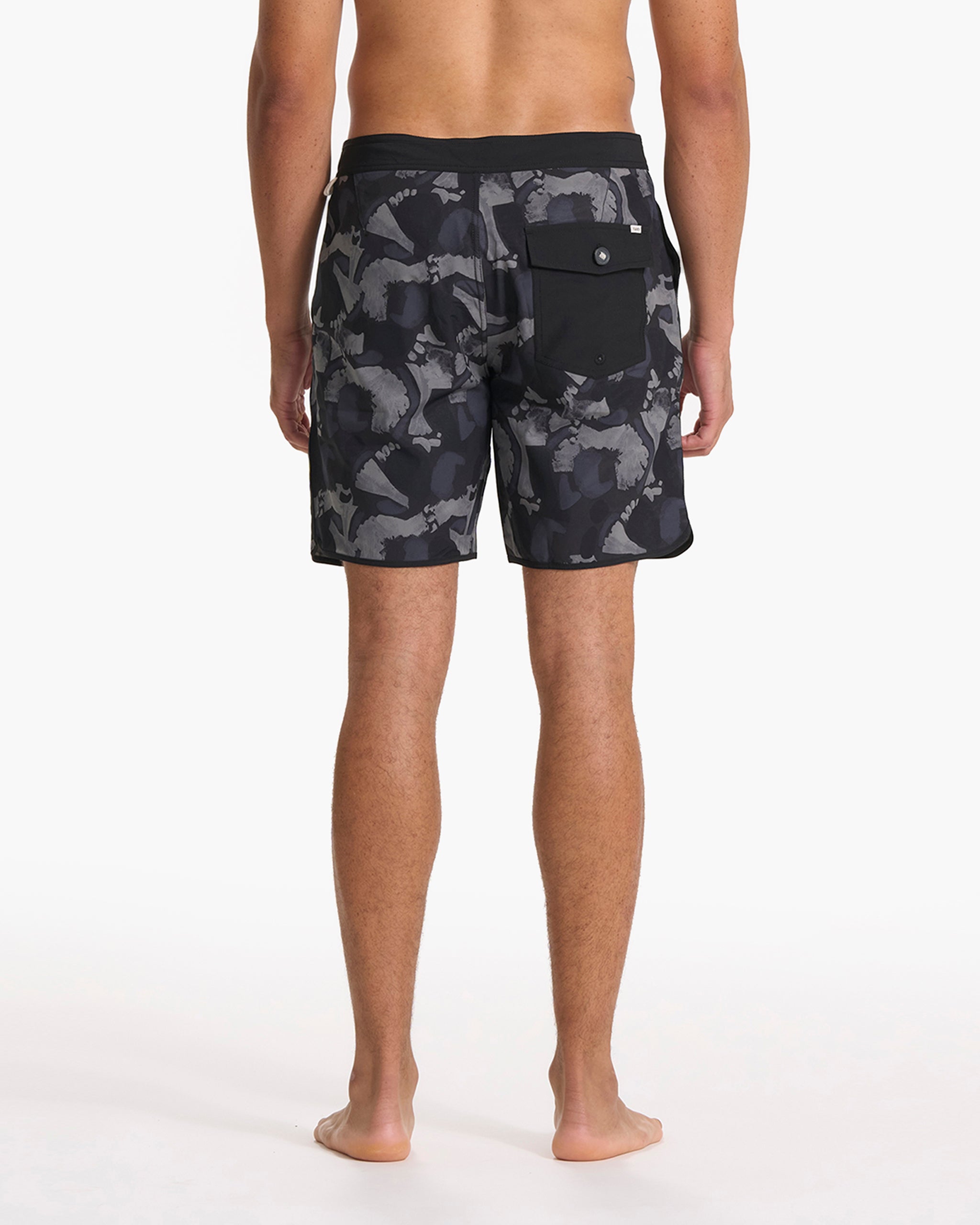 Cruise Boardshort | Black Abstract - Image 5