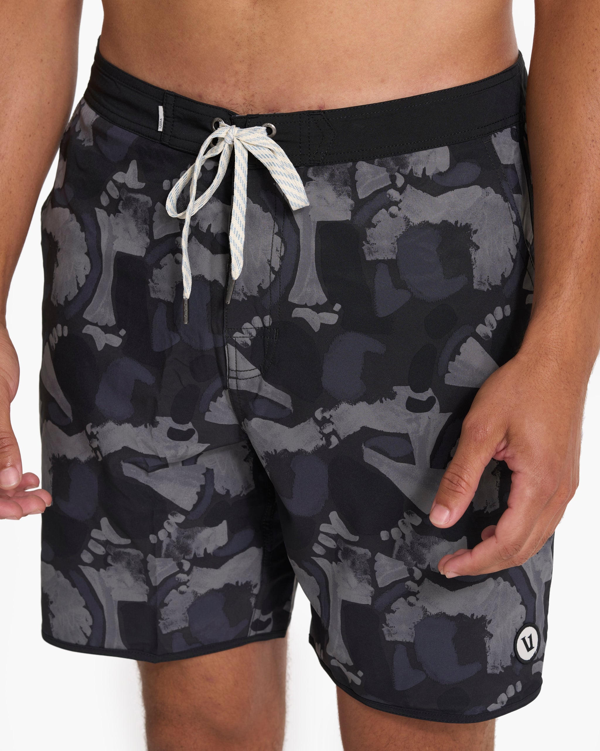 Cruise Boardshort | Black Abstract - Image 3