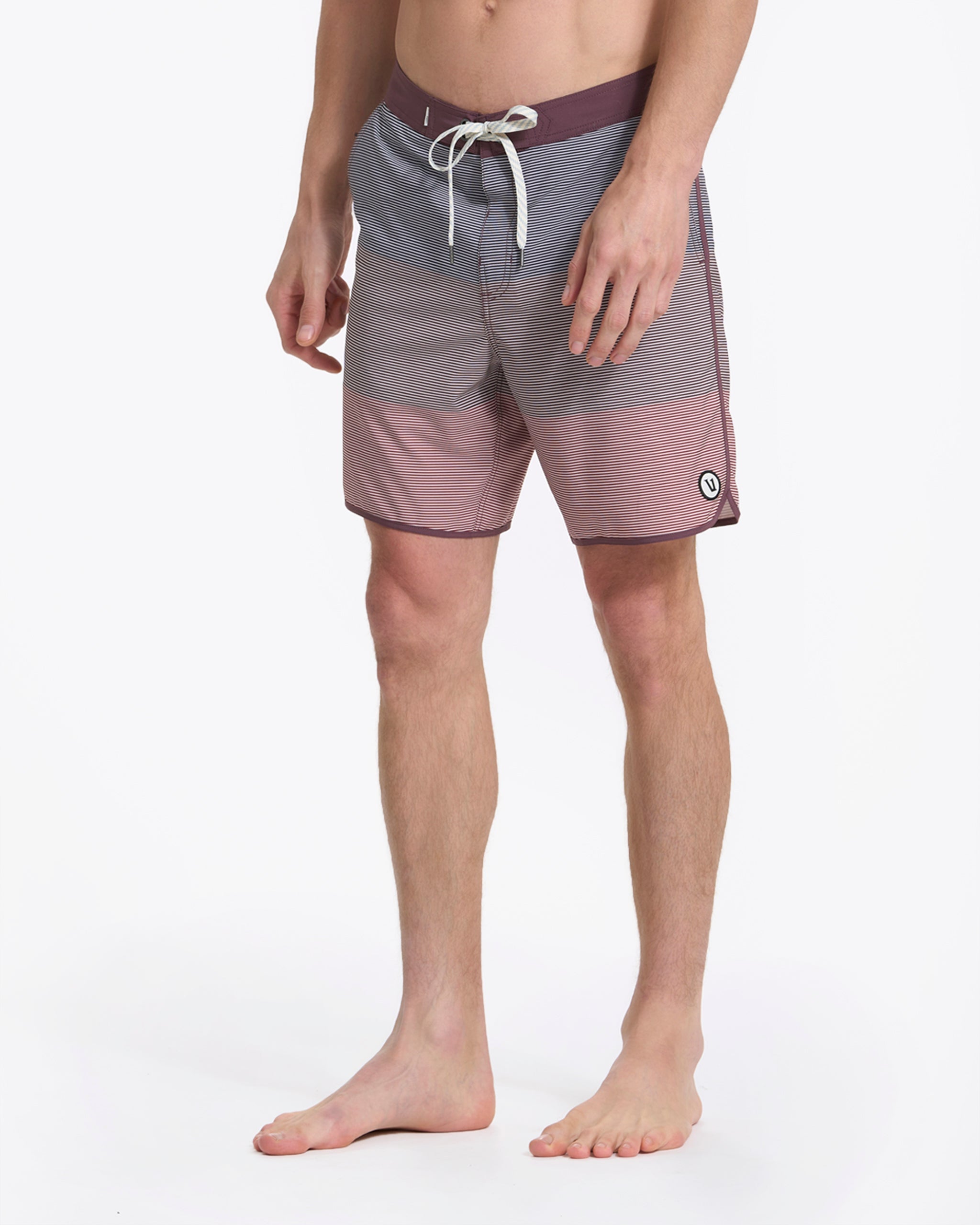 Cruise Boardshort | Chestnut Wave Stripe - Image 4