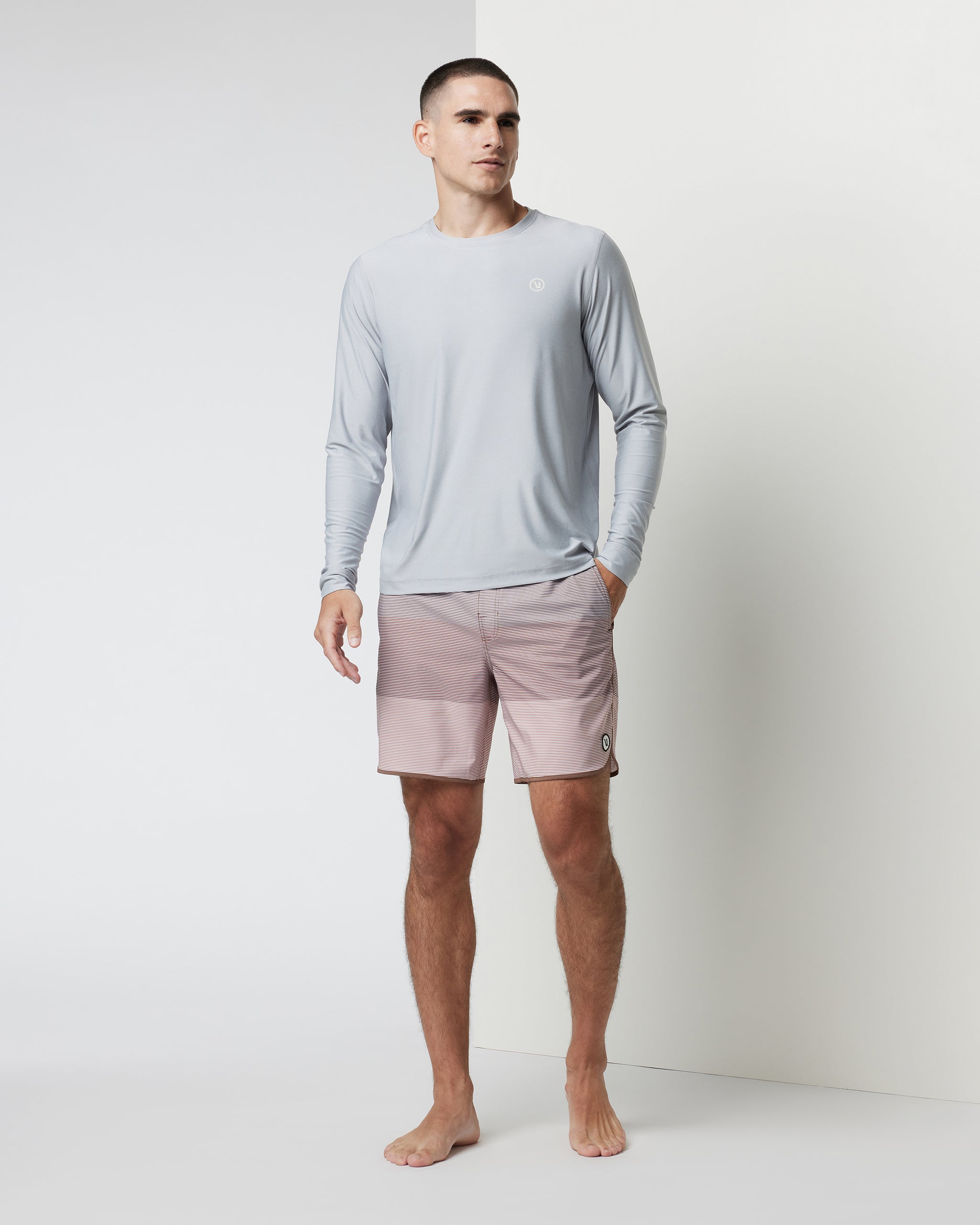 Cruise Boardshort | Clove Wave Stripe - Image 3