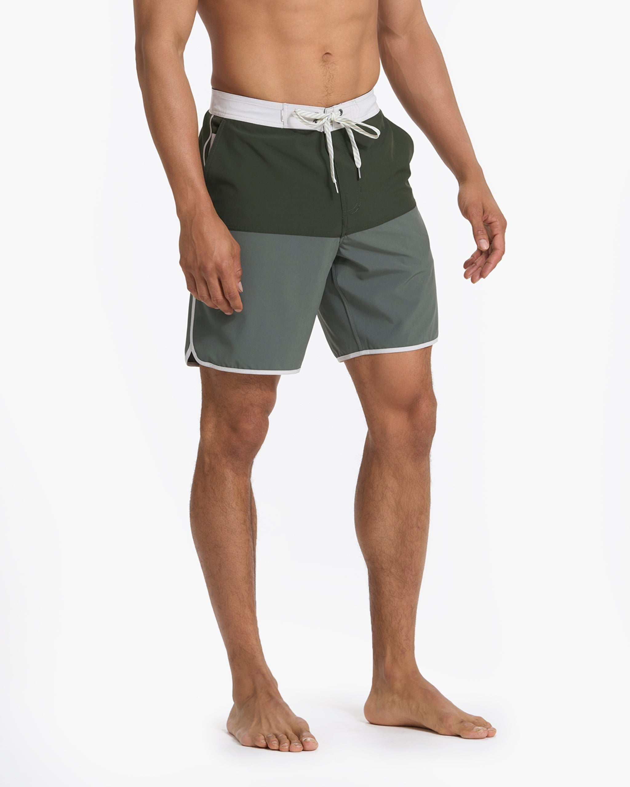 Cruise Boardshort | Dusty Pine Colorblock - Image 2