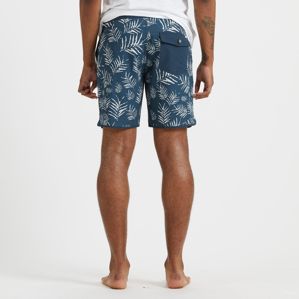 Cruise Boardshort | Indigo Floating Palm - Image 3
