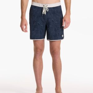 Cruise Boardshort | Ink Hydrangea