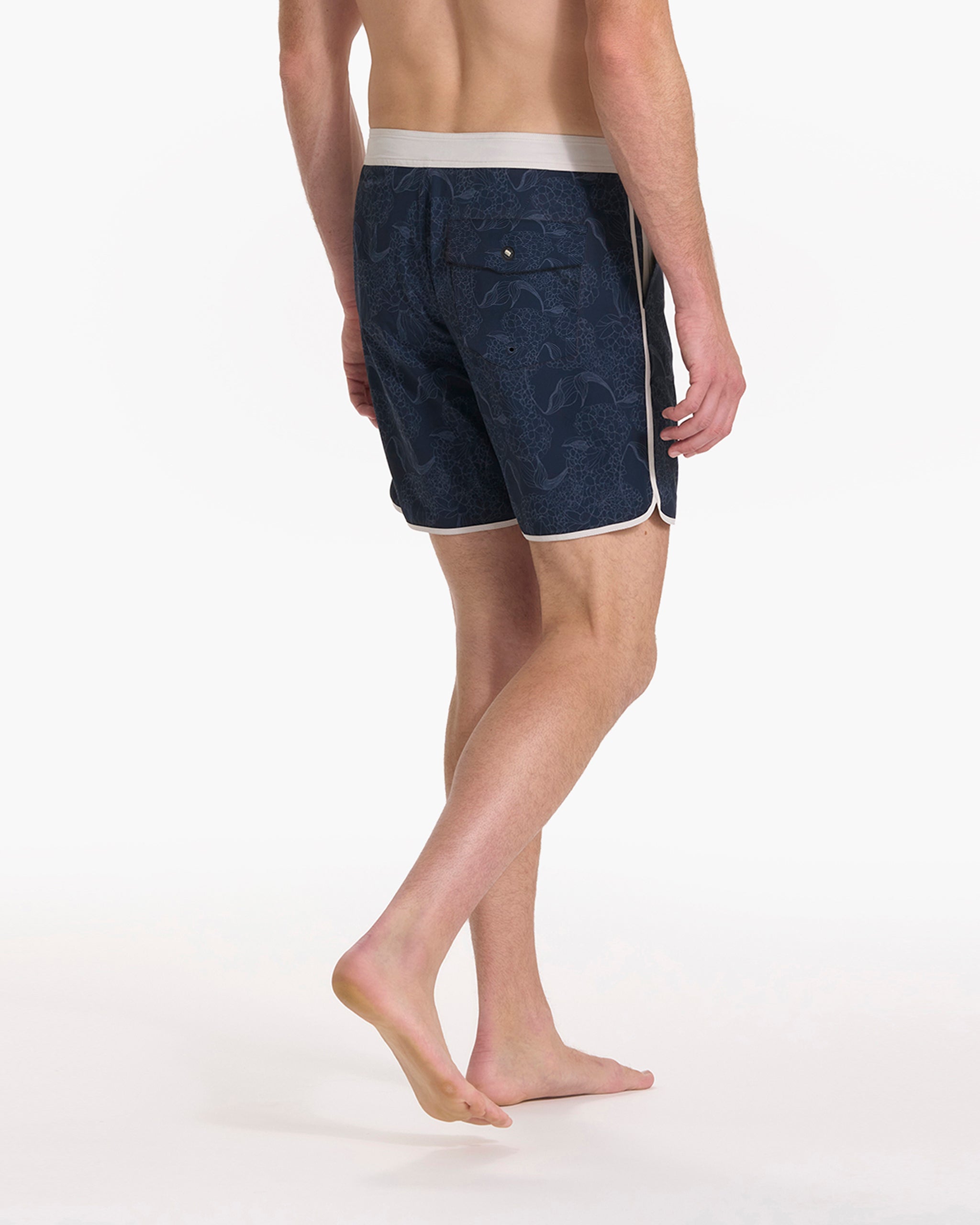 Cruise Boardshort | Ink Hydrangea - Image 4