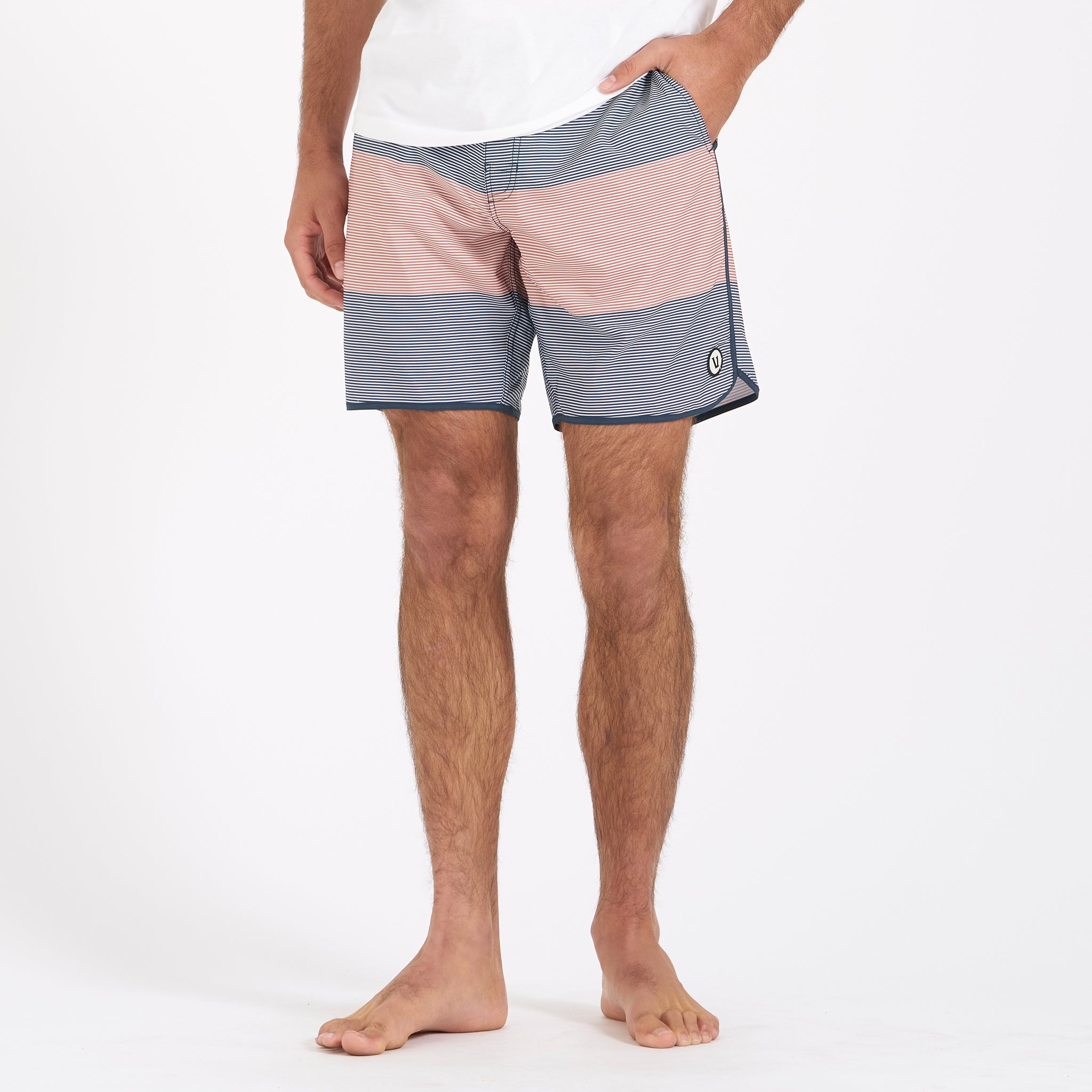 Cruise Boardshort | Indigo Wave Stripe