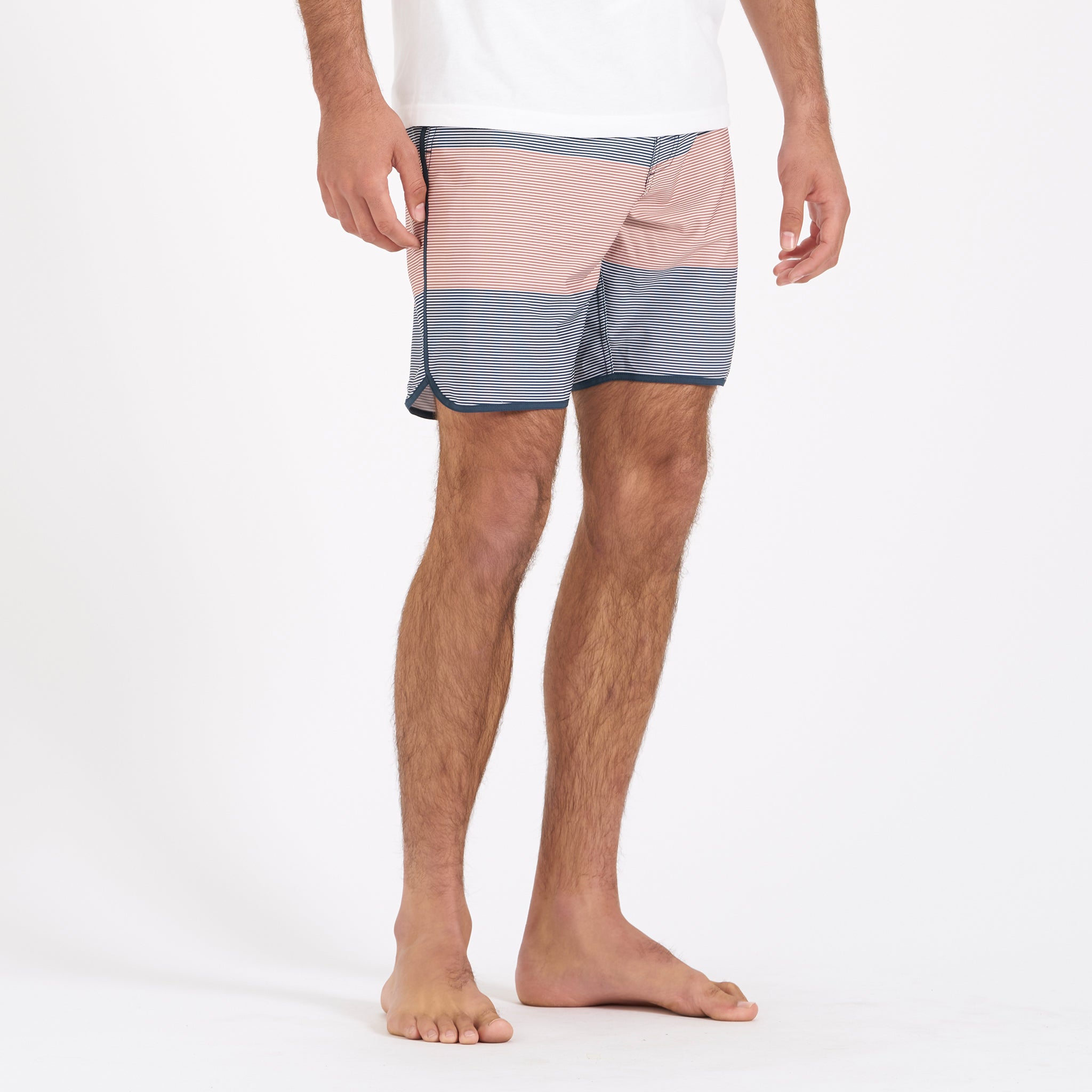 Cruise Boardshort | Indigo Wave Stripe - Image 2