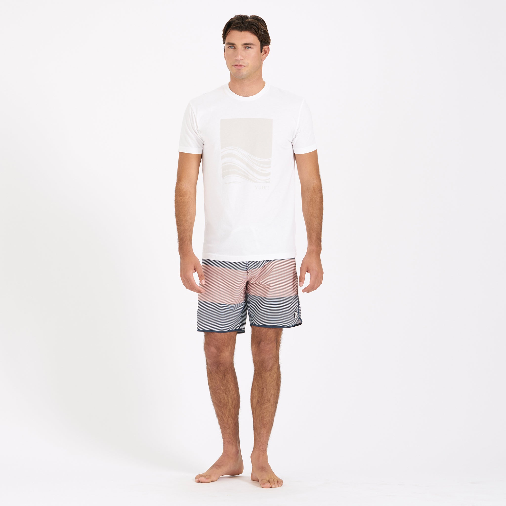 Cruise Boardshort | Indigo Wave Stripe - Image 4