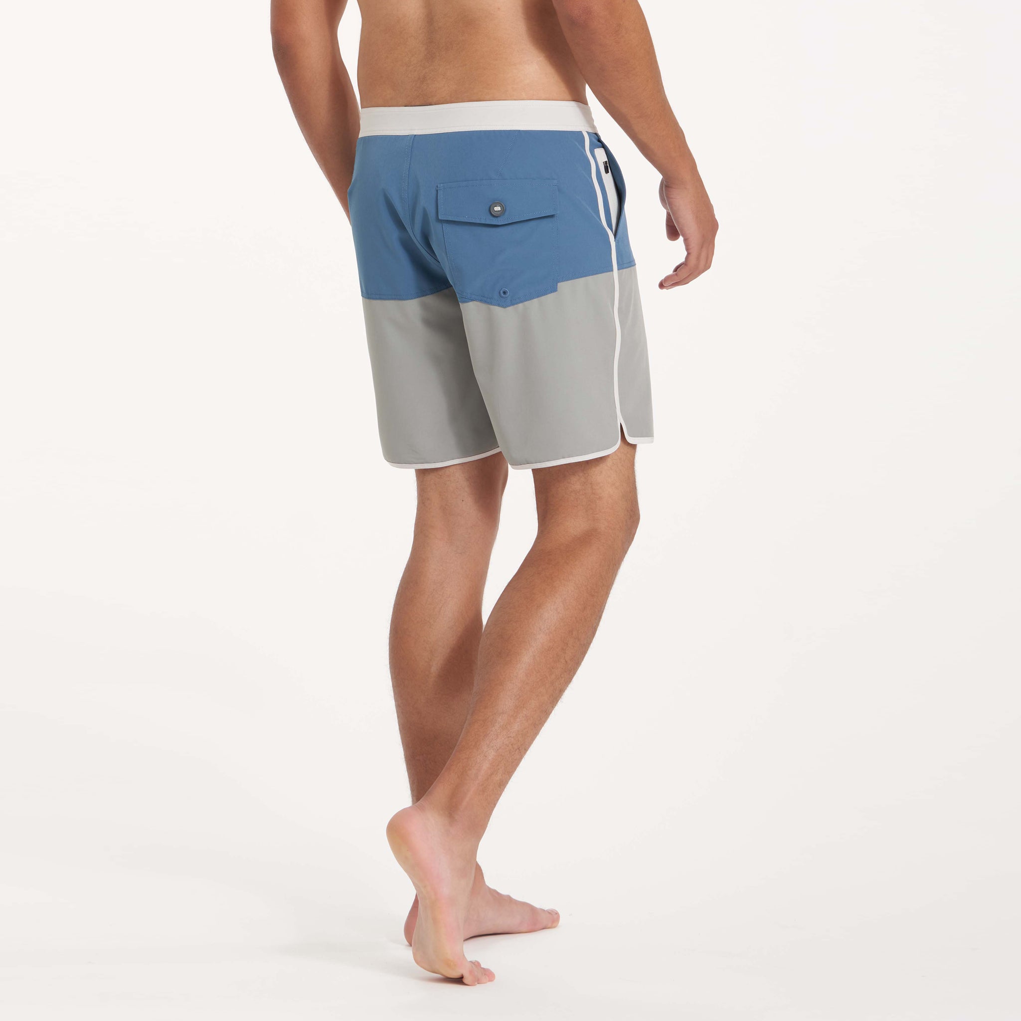 Cruise Boardshort | Pool Blue Colorblock - Image 3
