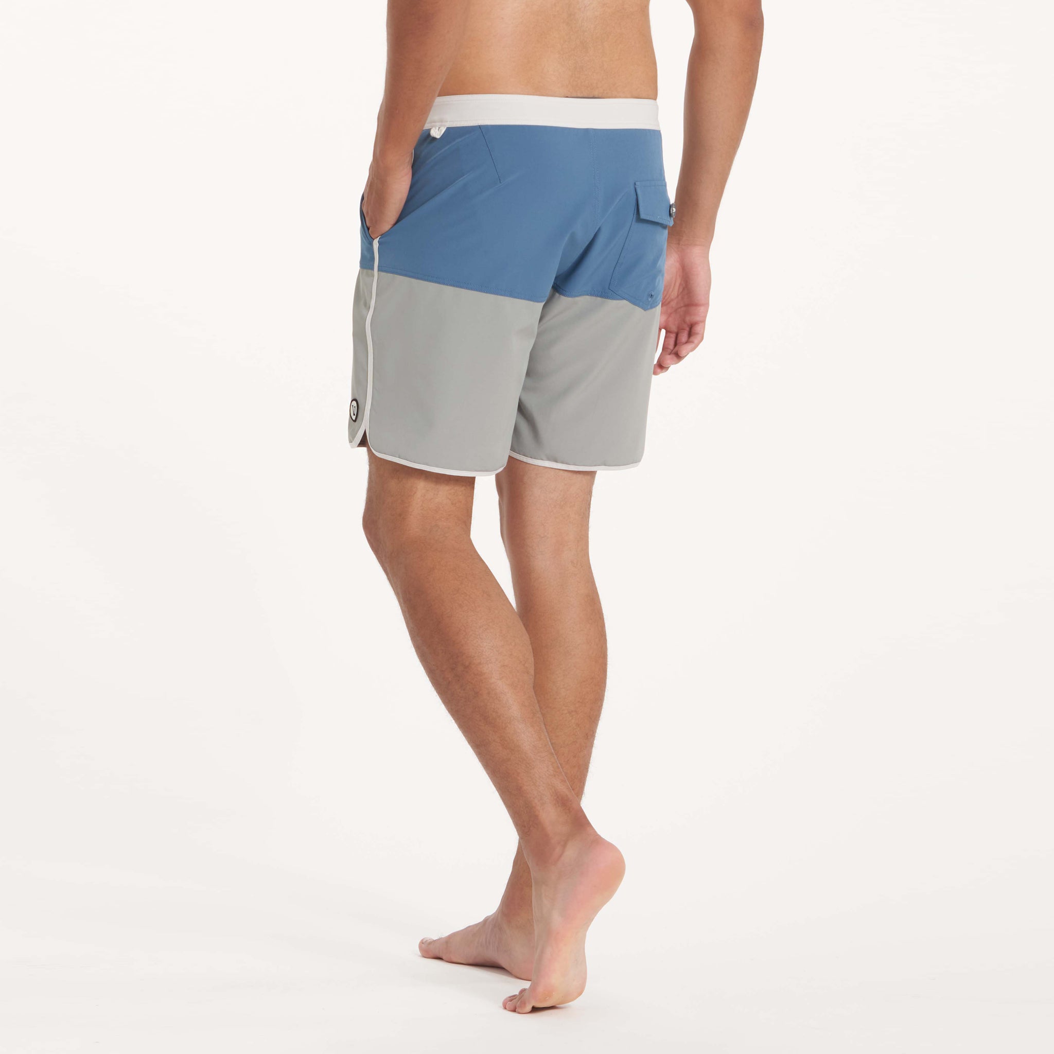 Cruise Boardshort | Pool Blue Colorblock - Image 4