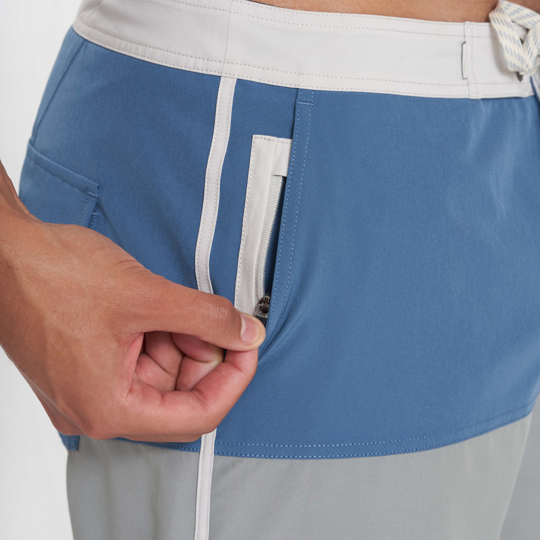 Cruise Boardshort | Pool Blue Colorblock - Image 7