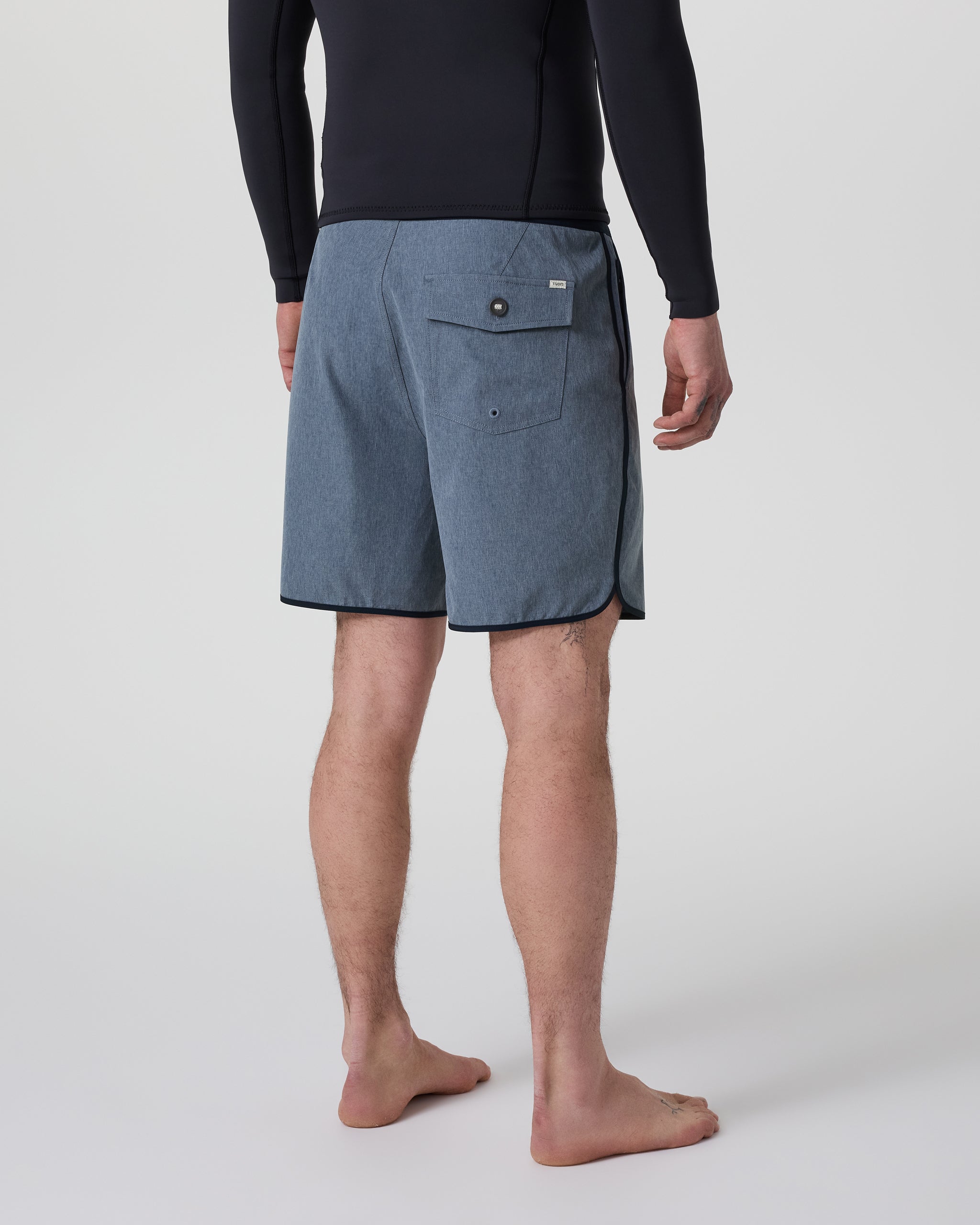 Cruise Boardshort 7 | Pacific Linen Texture - Image 3