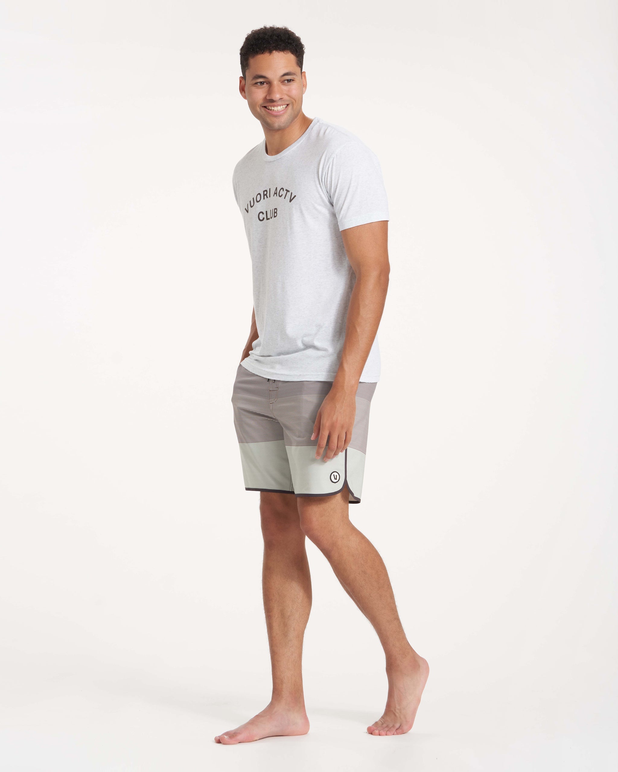 Cruise Boardshort | Smoke Wave Stripe - Image 4