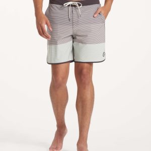 Cruise Boardshort | Smoke Wave Stripe