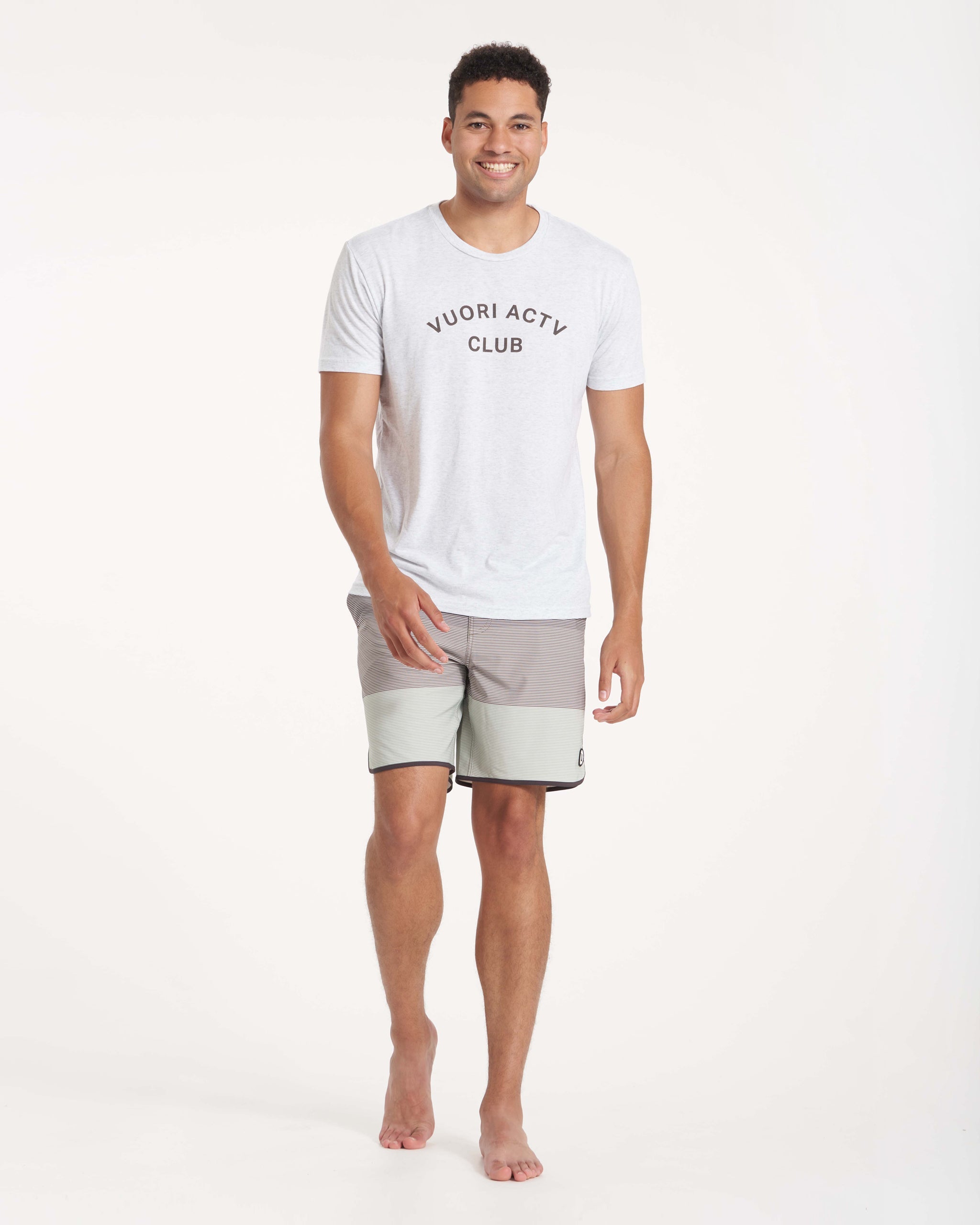 Cruise Boardshort | Smoke Wave Stripe - Image 3