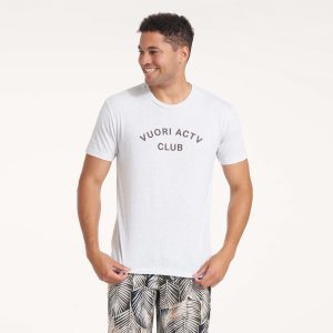 ACTV Club Tee | White Heather