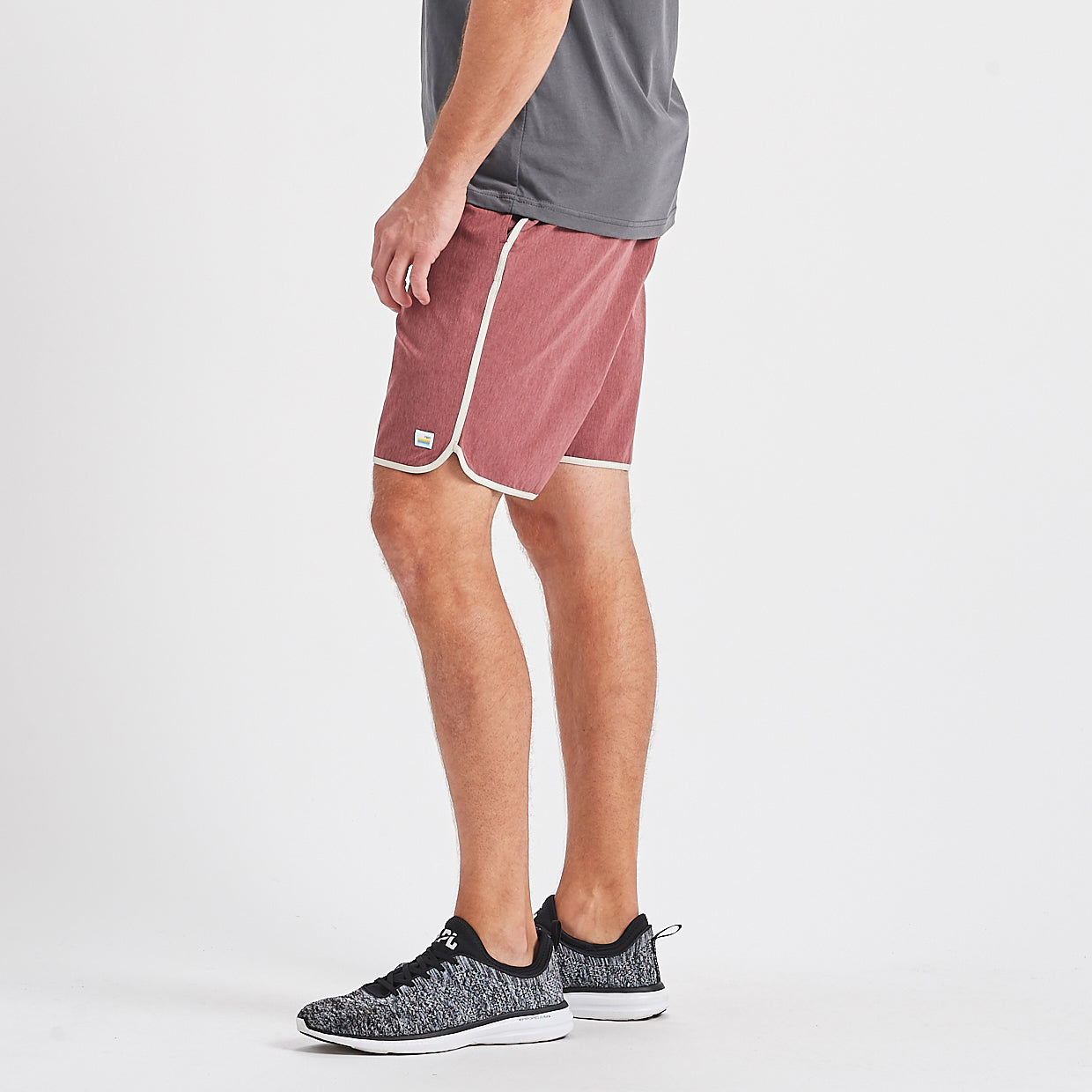 Banks Short Unlined 7 | Amber Linen Texture - Image 2