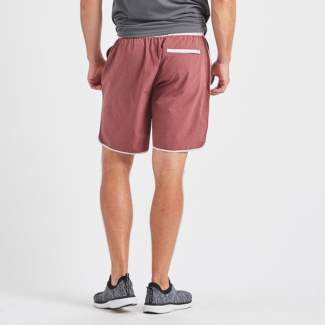 Banks Short Unlined 7 | Amber Linen Texture - Image 3