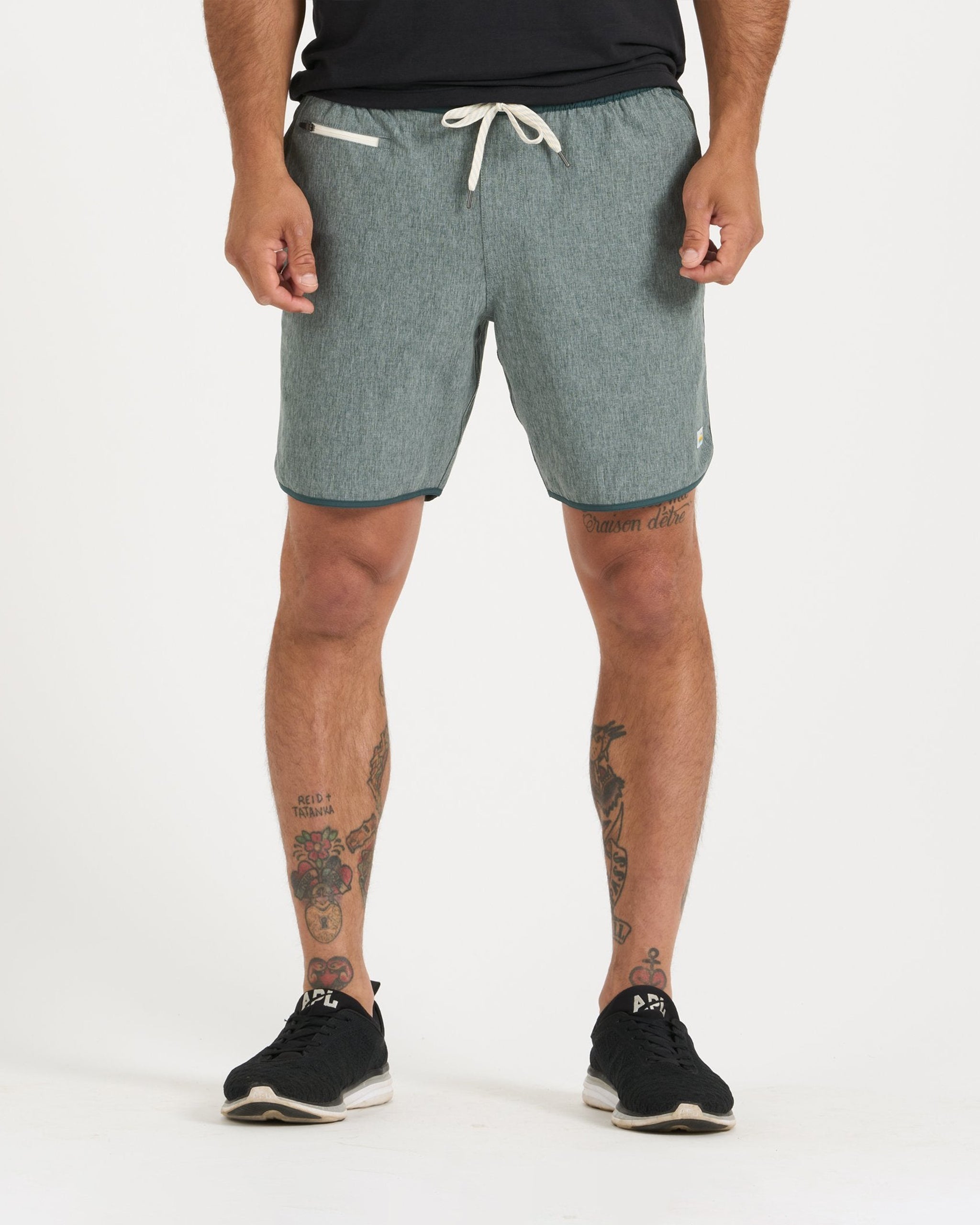 Banks Short Unlined 7 | Beryl Linen Texture