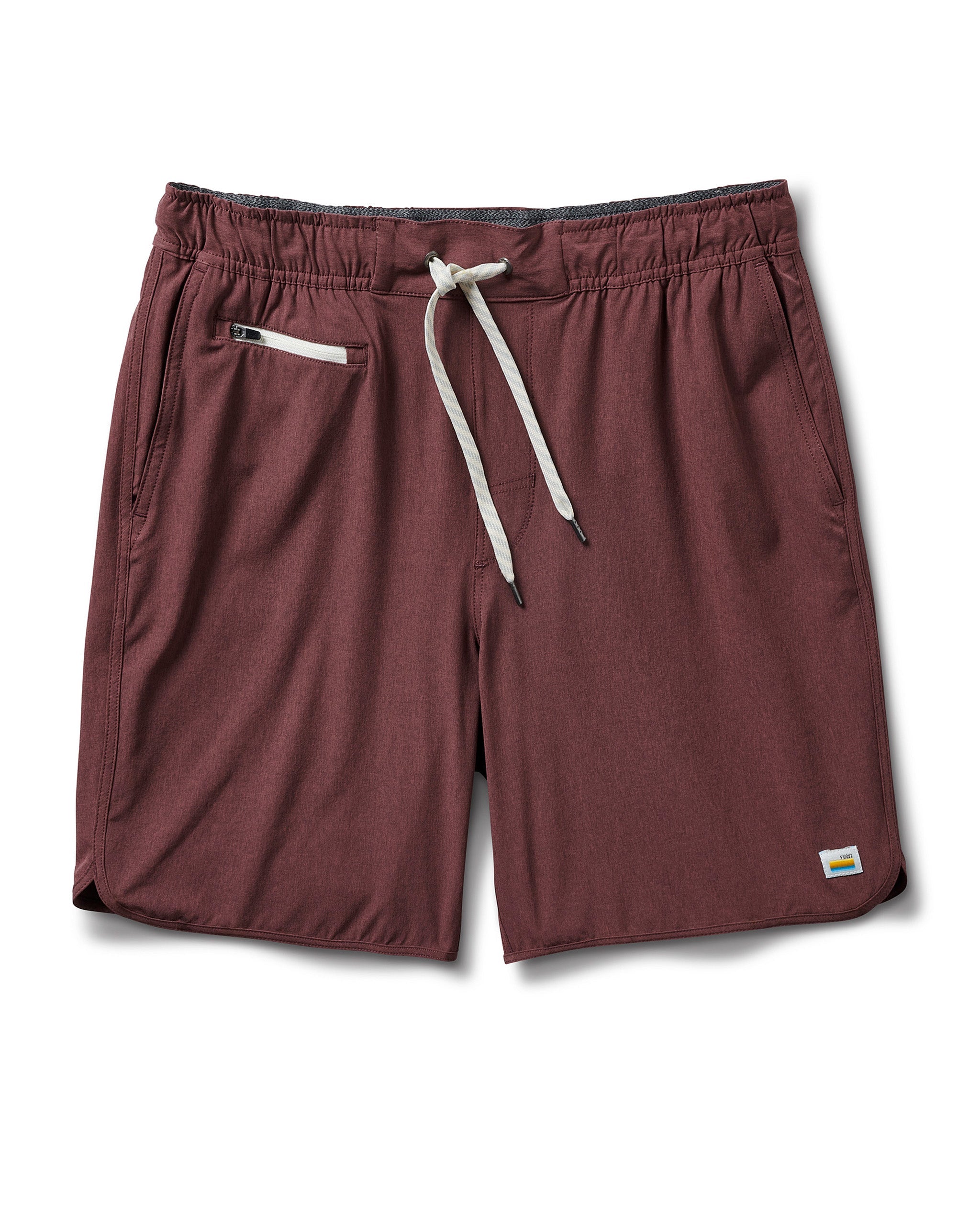 Banks Short Unlined 7 | Chestnut Linen Texture - Image 5