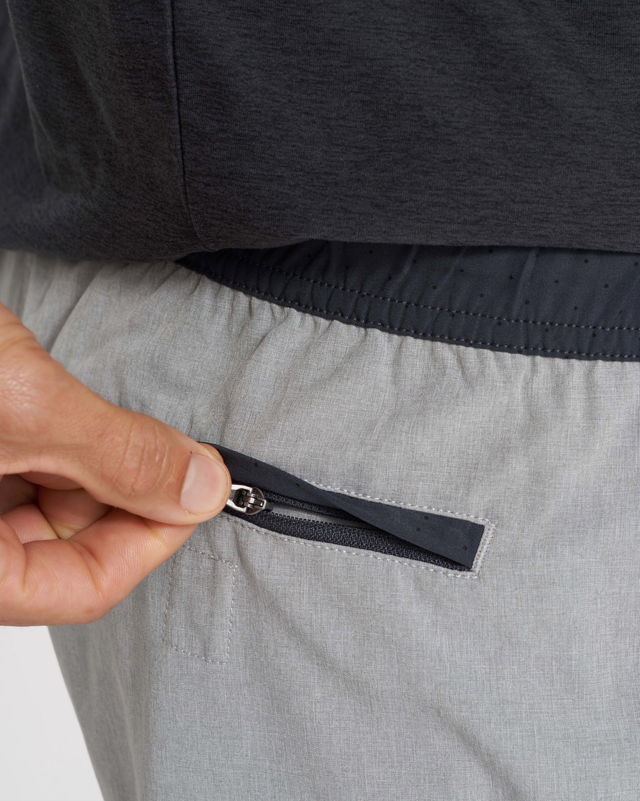 Banks Short Unlined 7 | Eucalyptus Linen Texture - Image 4