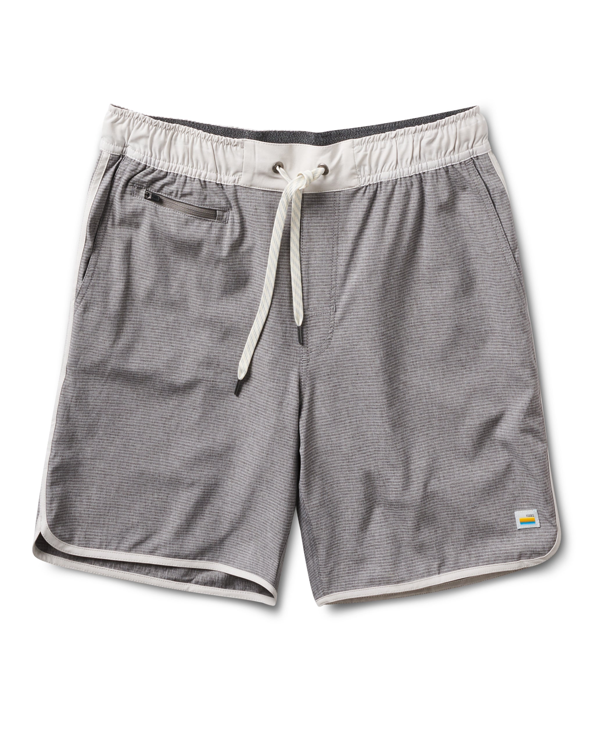 Banks Short Unlined 7 | Grey Engineered Stripe - Image 7