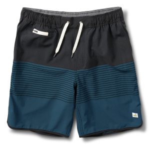 Banks Short Unlined 7 | Indigo Stripe