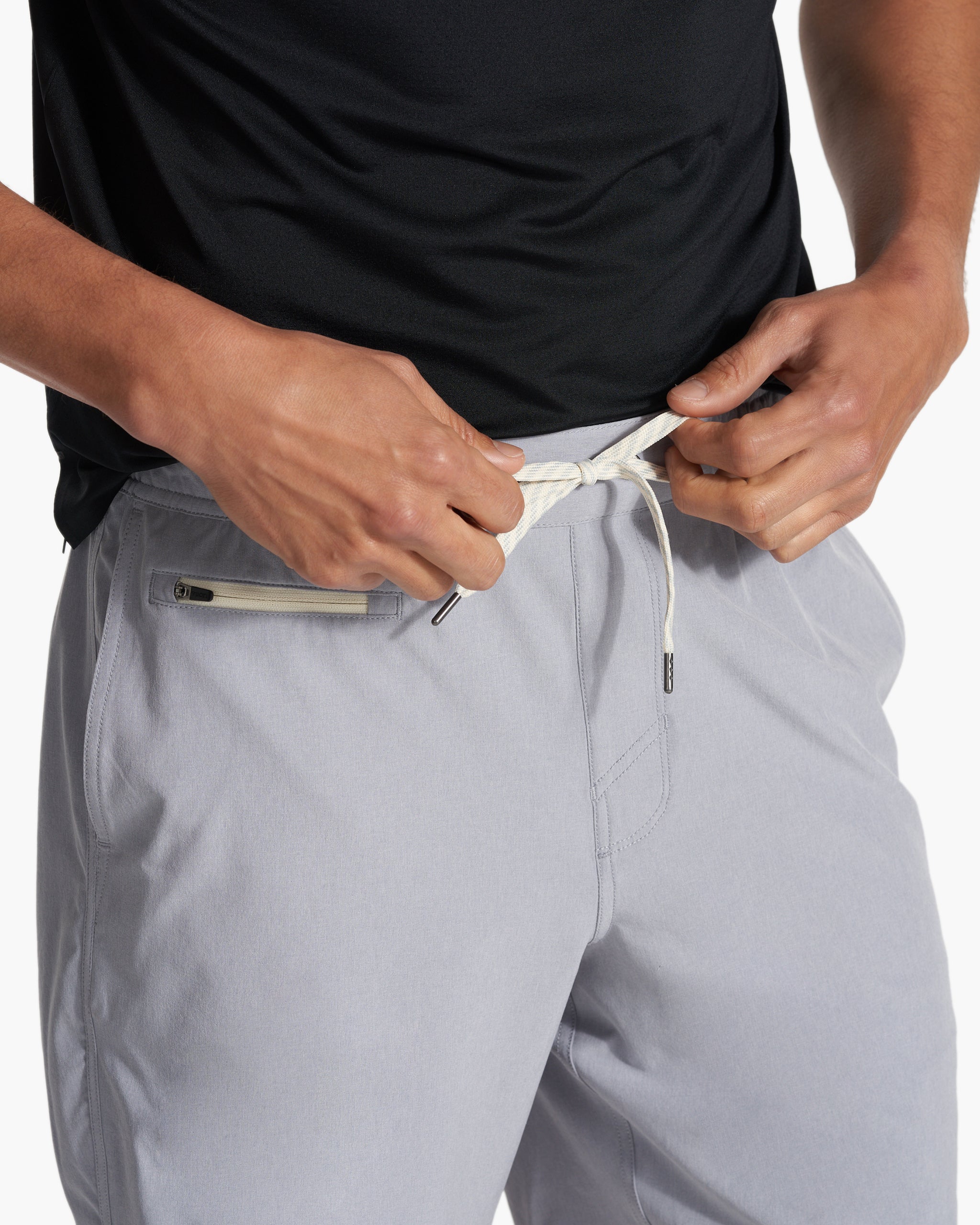 Banks Short Unlined 7 | Marble Linen Texture - Image 2