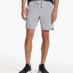 Banks Short Unlined 7 | Marble Linen Texture