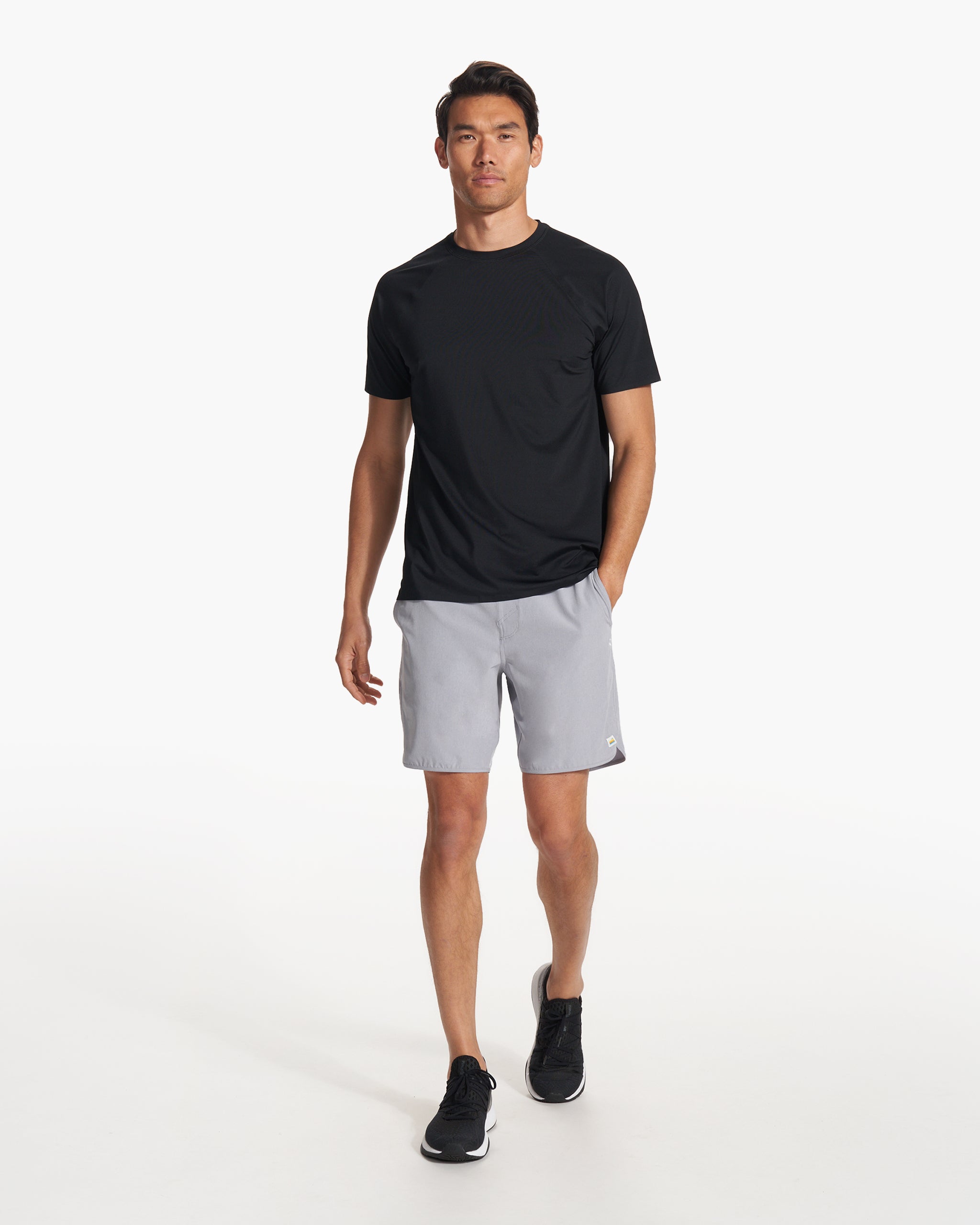 Banks Short Unlined 7 | Marble Linen Texture - Image 4