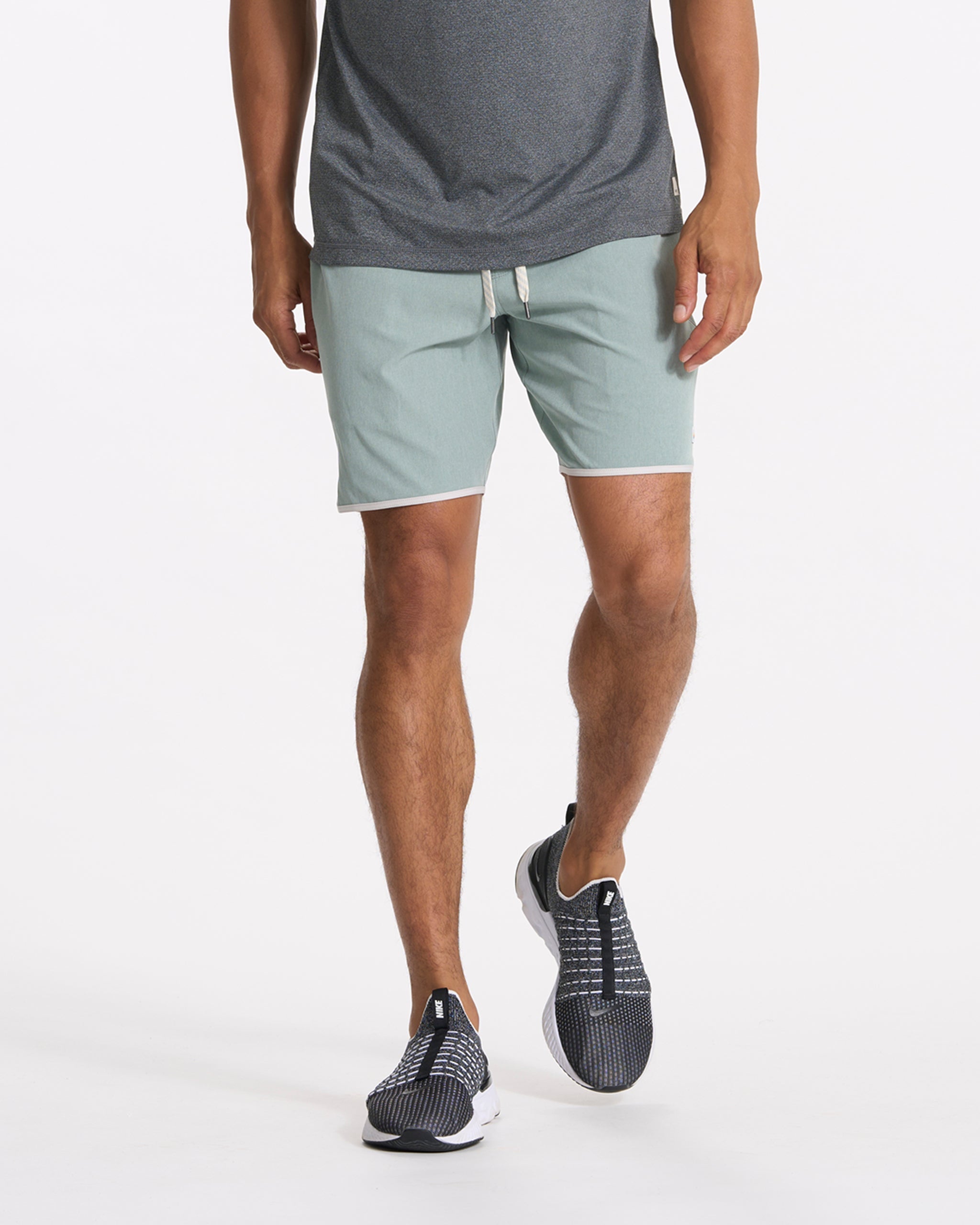 Banks Short Unlined 7 | Neptune Linen Texture