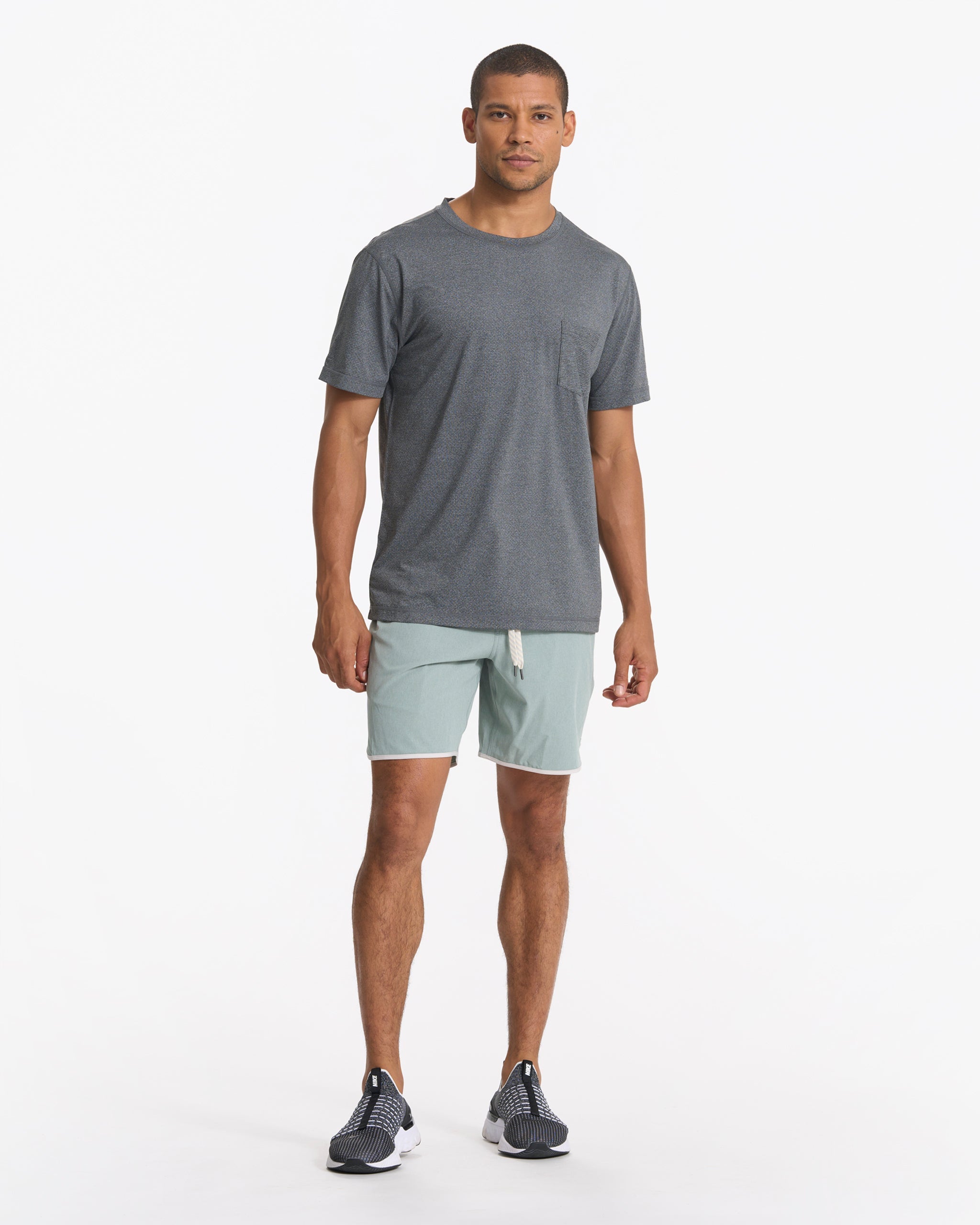 Banks Short Unlined 7 | Neptune Linen Texture - Image 6