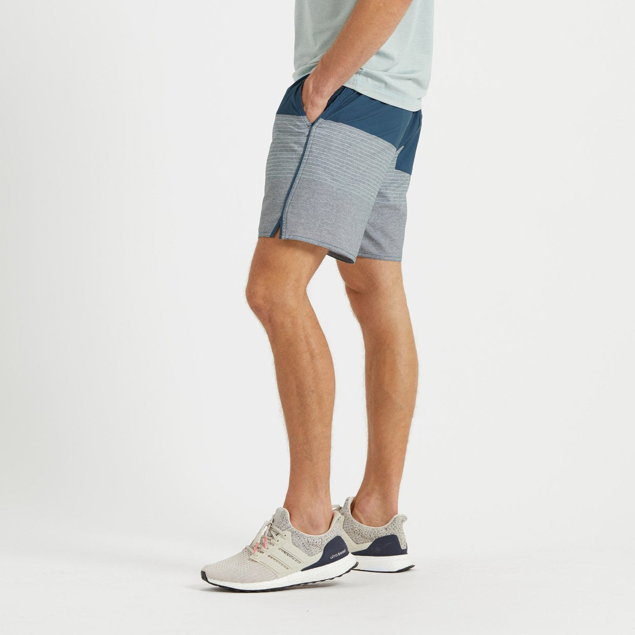 Trail Short | Indigo Stripe - Image 2
