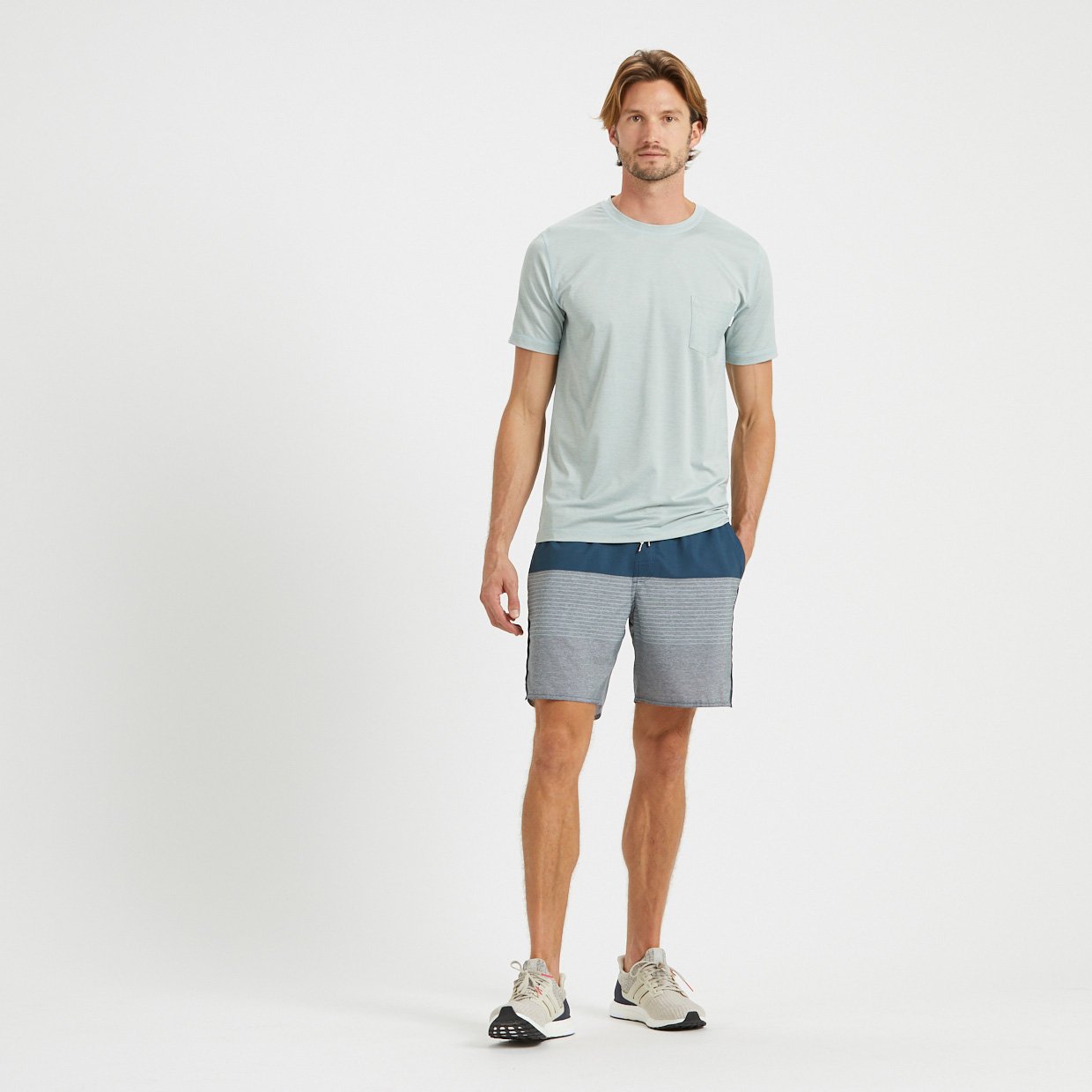 Trail Short | Indigo Stripe - Image 3