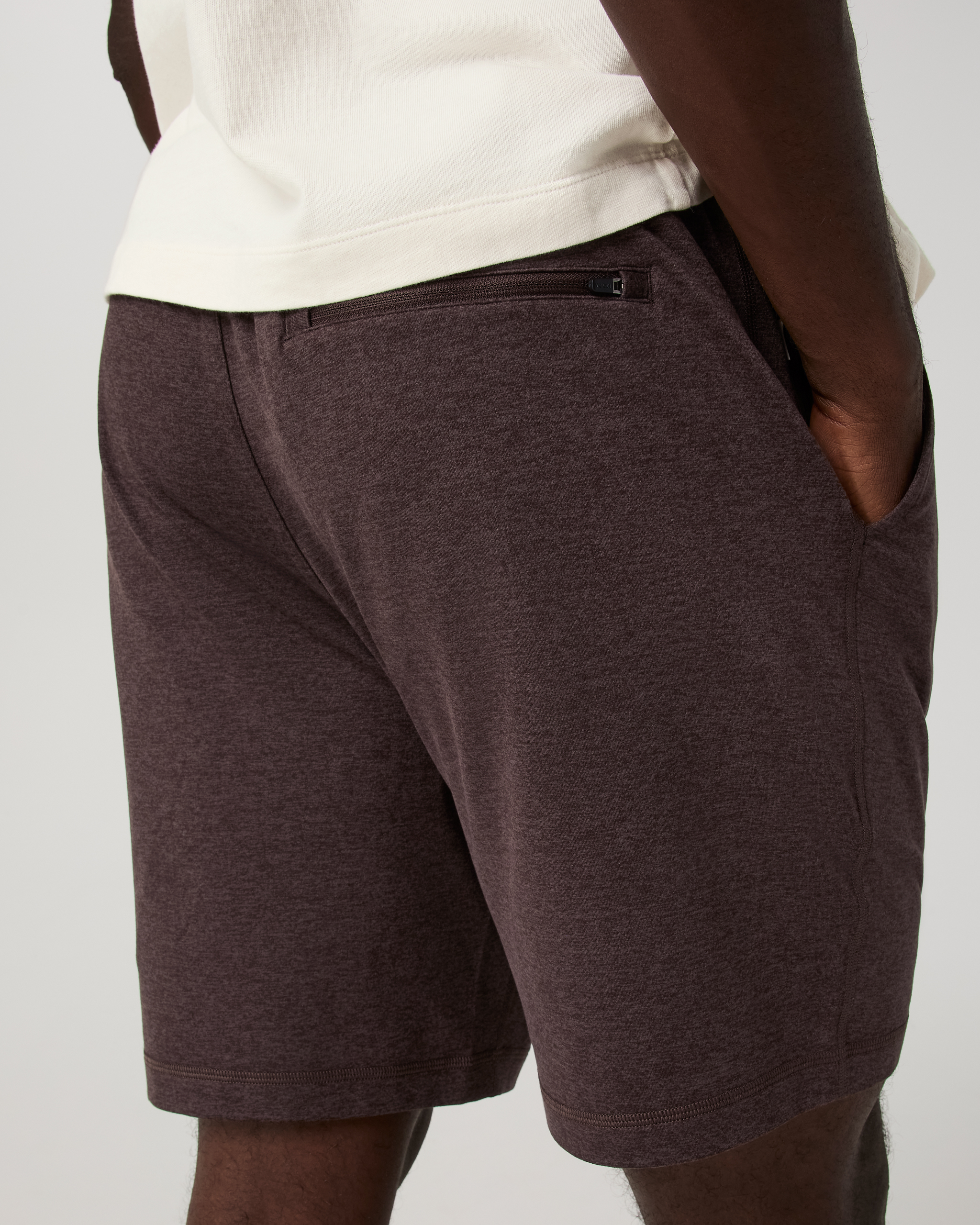 Ponto Performance Short 7 | French Roast Heather - Image 5
