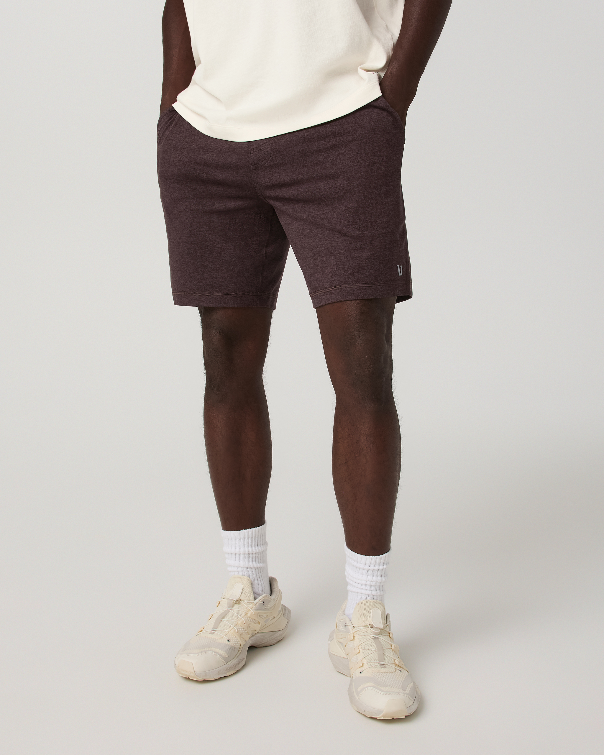 Ponto Performance Short 7 | French Roast Heather