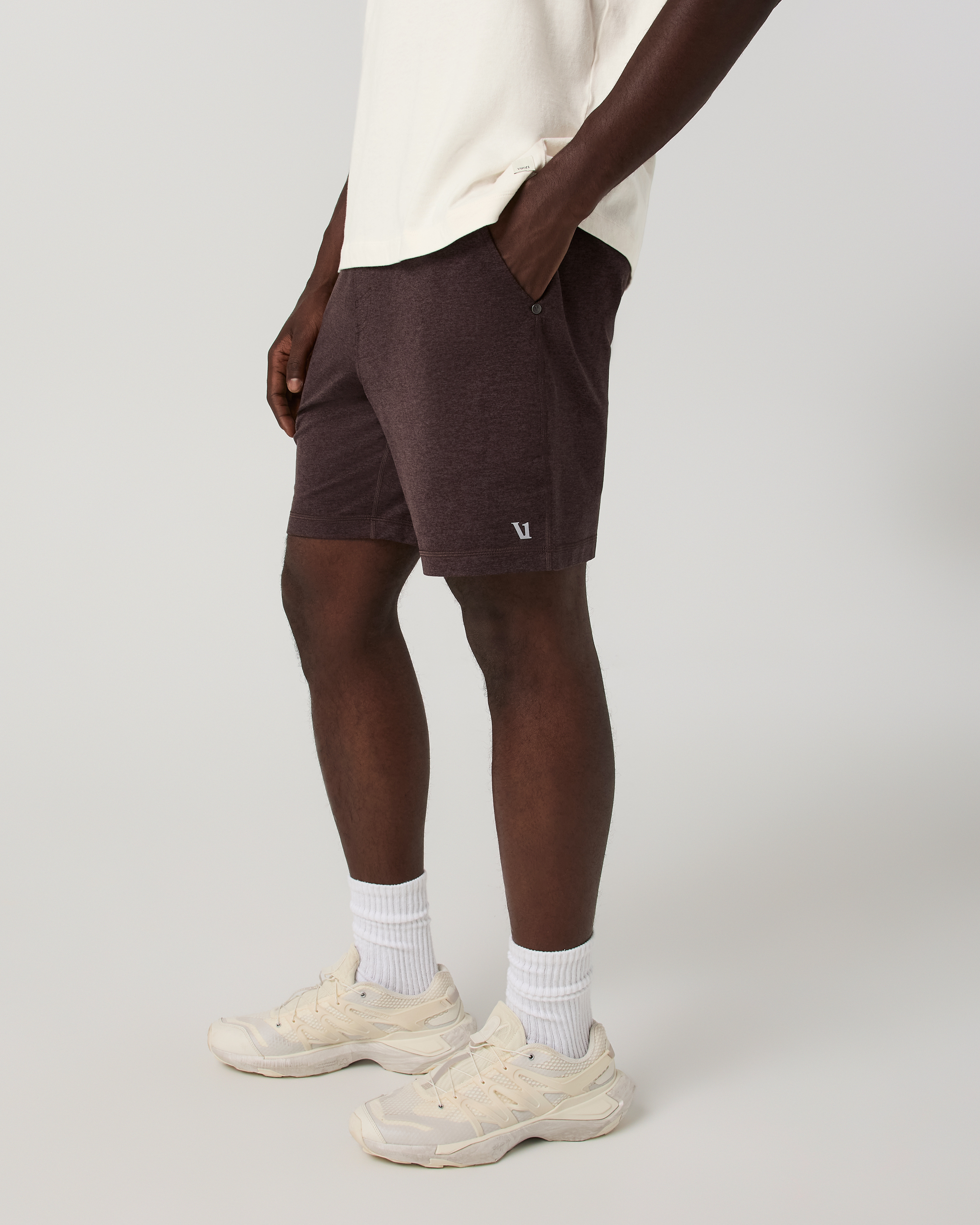 Ponto Performance Short 7 | French Roast Heather - Image 4
