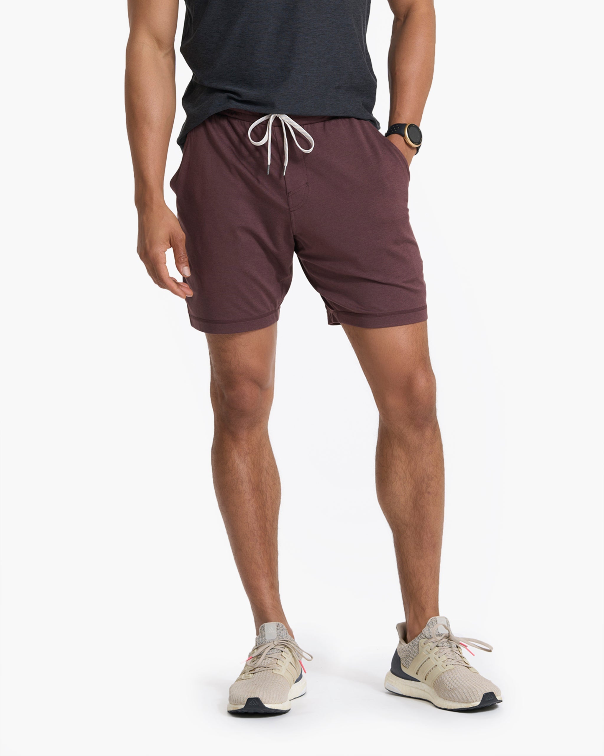Ponto Performance Short 7 | Chestnut Heather
